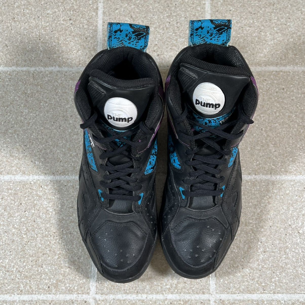 Reebok Reebok Blacktop Battleground Pump Black/Purple Size 7 Size US 7 / EU 40 - 3 Thumbnail