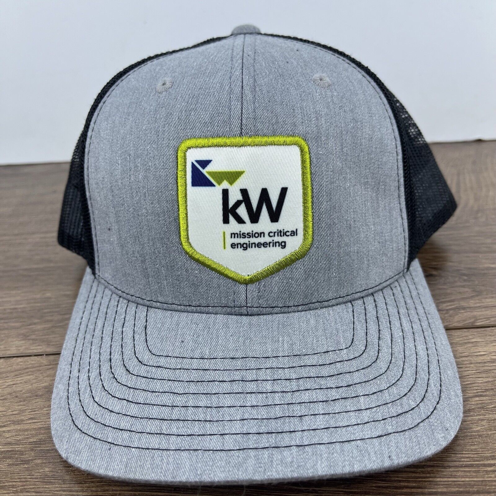 Other KW Mission Critical Engineering Snapback Hat Gray Hat Adjust Size ONE SIZE - 4 Thumbnail