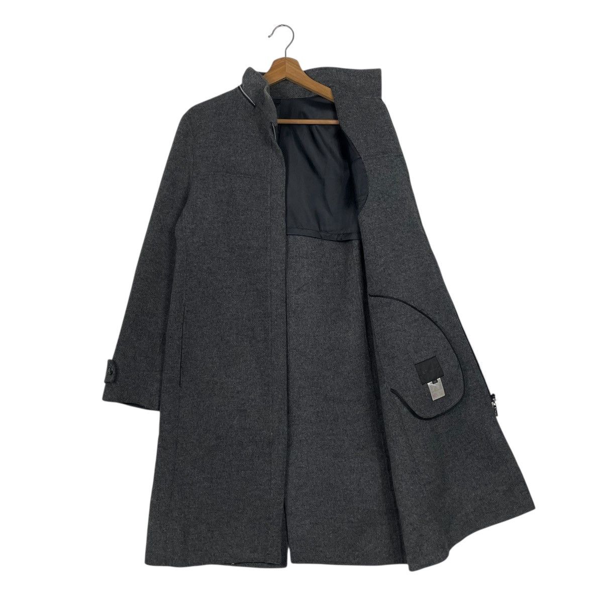 Japanese Brand KT Kiyoko Takase Zipper Coat Size M / US 6-8 / IT 42-44 - 10 Thumbnail