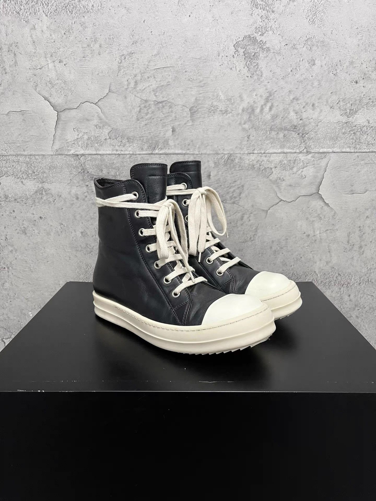 Rick Owens Rick Owens Mainline Leather Big Converse K34 Size US 6 / IT 36 - 2 Thumbnail