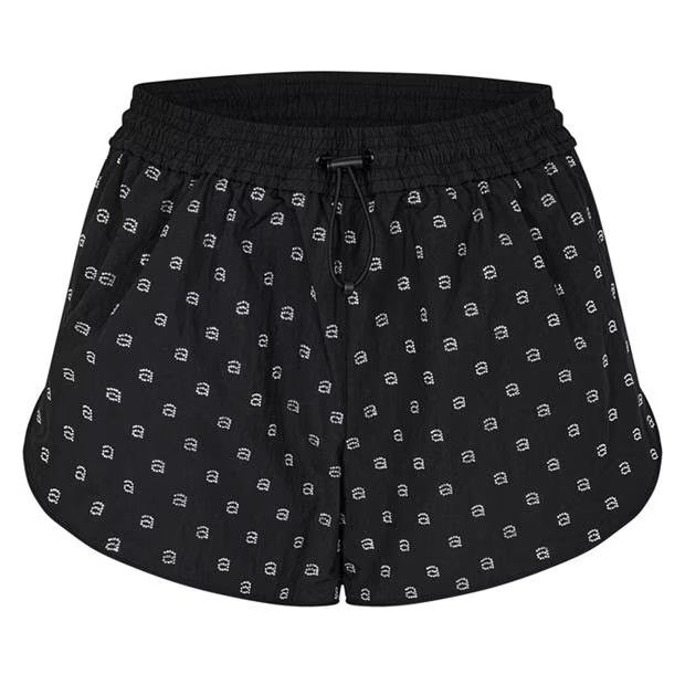 Alexander Wang o1g2r1mq0824 Shorts in Black Size 29" - 1 Thumbnail