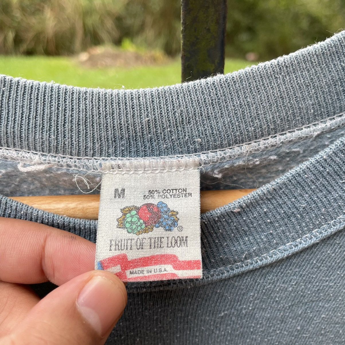 Fruit Of The Loom × Vintage 🔥Vintage 90s ATTENTION Do Not Play Around Sweatshirts Size US XS / EU 42 / 0 - 8 Thumbnail