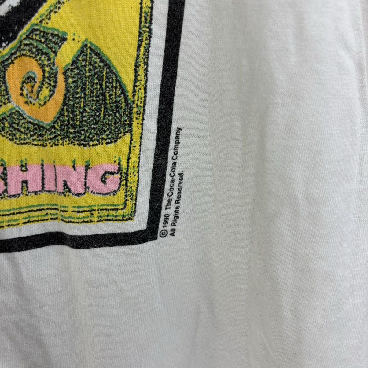 Coca Cola × Vintage Vintage 90s Coca Cola Iconic logo T-shirt Size US L / EU 52-54 / 3 - 6 Thumbnail