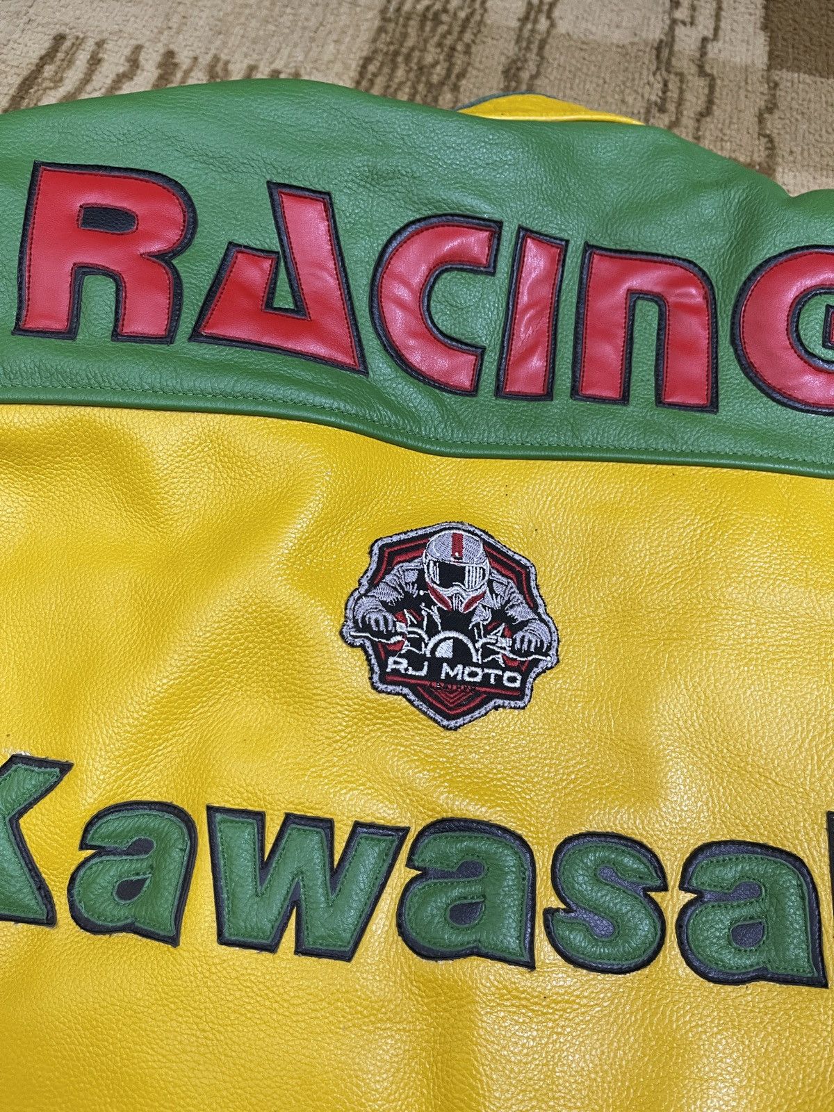 Other Vintage Kawasaki Racing Leather Jacket Mens XL - Women’s XXL Size US XL / EU 56 / 4 - 9 Thumbnail