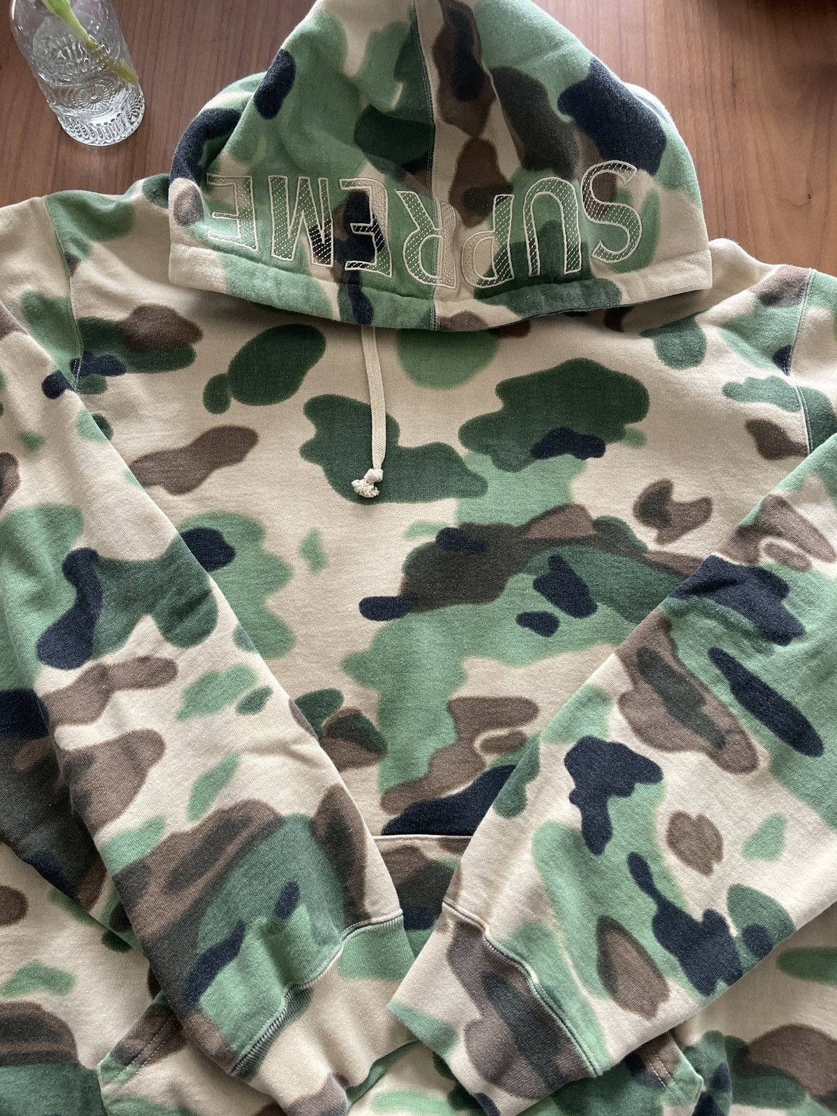 Supreme Supreme watercolor camo hoodie Size US XL / EU 56 / 4 - 1 Thumbnail