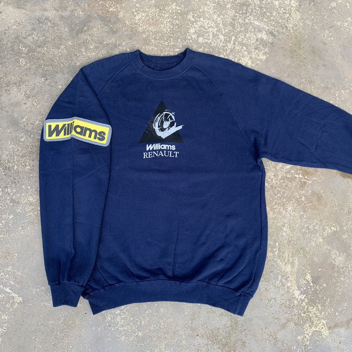 R.M. Williams Vintage 90s Williams Renault Formula 1 Crewneck Size US M / EU 48-50 / 2 - 3 Thumbnail