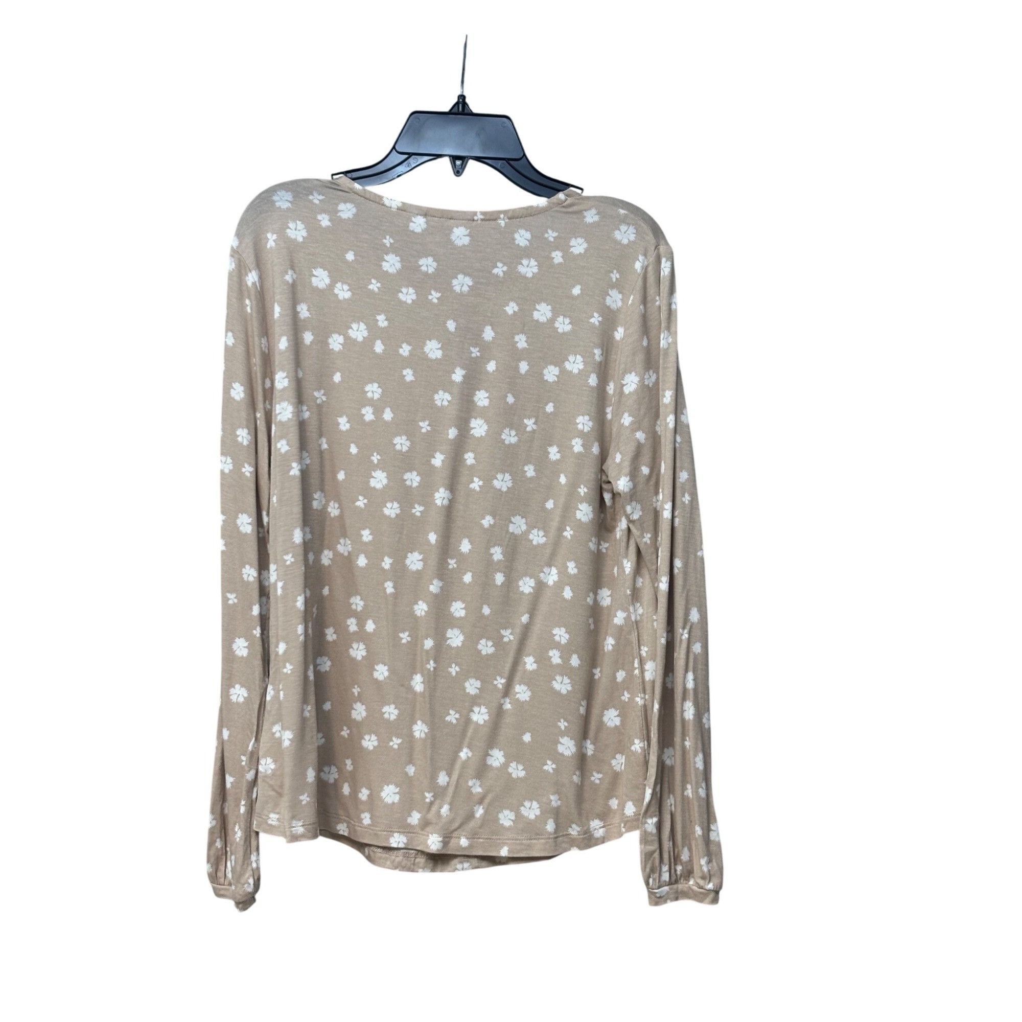 Liz Claiborne Liz Claiborne Petite Gathered Sleeve Cuffs, Rayon Top, Flora Size ONE SIZE - 12 Thumbnail