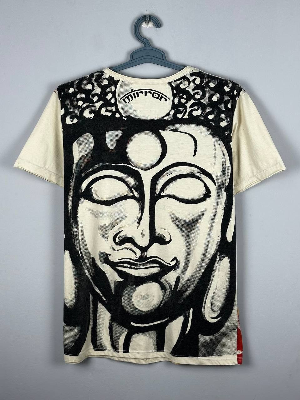 Vintage Vintage Avant Garde AOP Mirror Indian Print T Shirt Size US L / EU 52-54 / 3 - 7 Thumbnail
