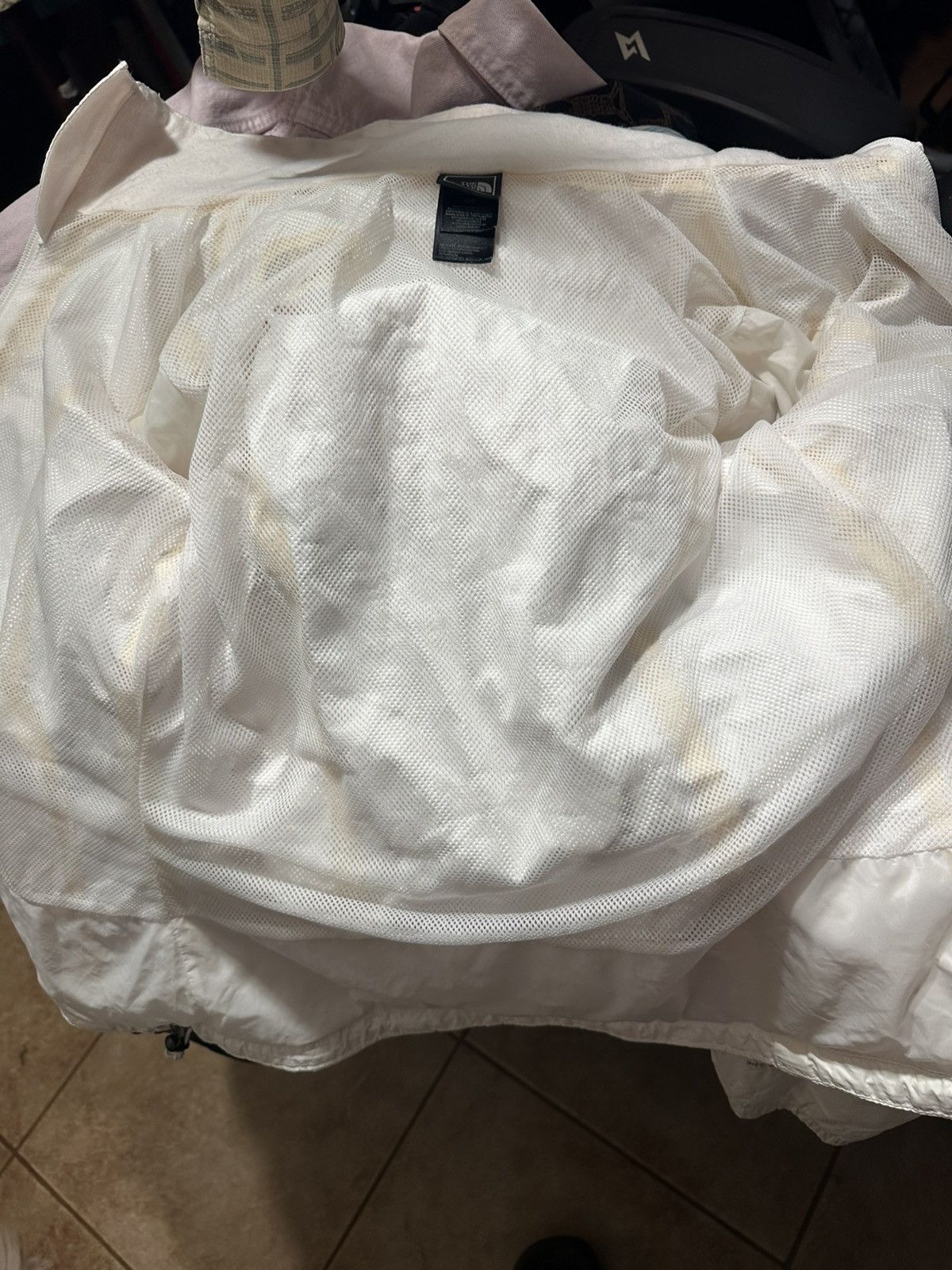 The North Face The North Face Hoodie Jacket Women's Small Hyvent Off White Size S / US 4 / IT 40 - 7 Thumbnail