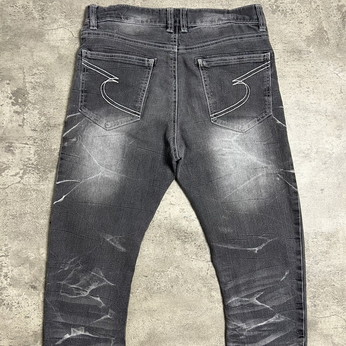 semanticdesign Vintage Semanticdesign Slim Acid Wash Size US 29 - 13 Thumbnail