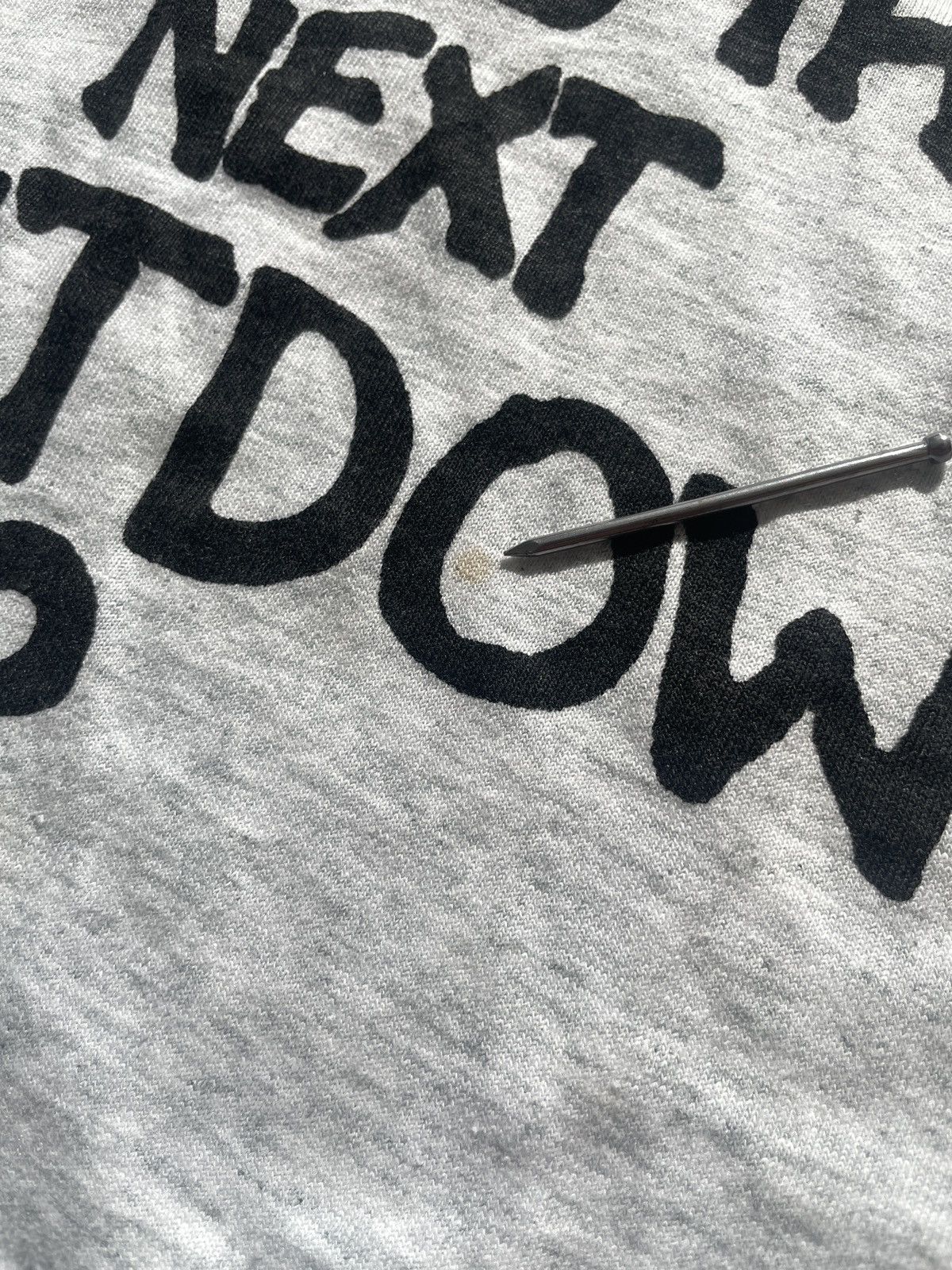 Other Vintage 90’s “When’s The Next Shutdown” T-shirt (Sz. L) Size US L / EU 52-54 / 3 - 4 Thumbnail