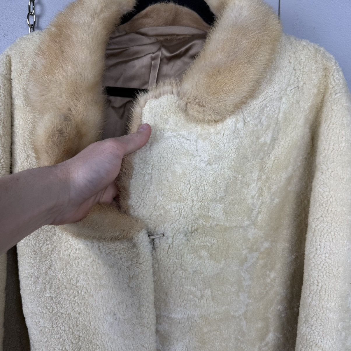 Vintage Vintage Keska Coat Avant Garde Real Fur Faux Size L / US 10 / IT 46 - 7 Thumbnail