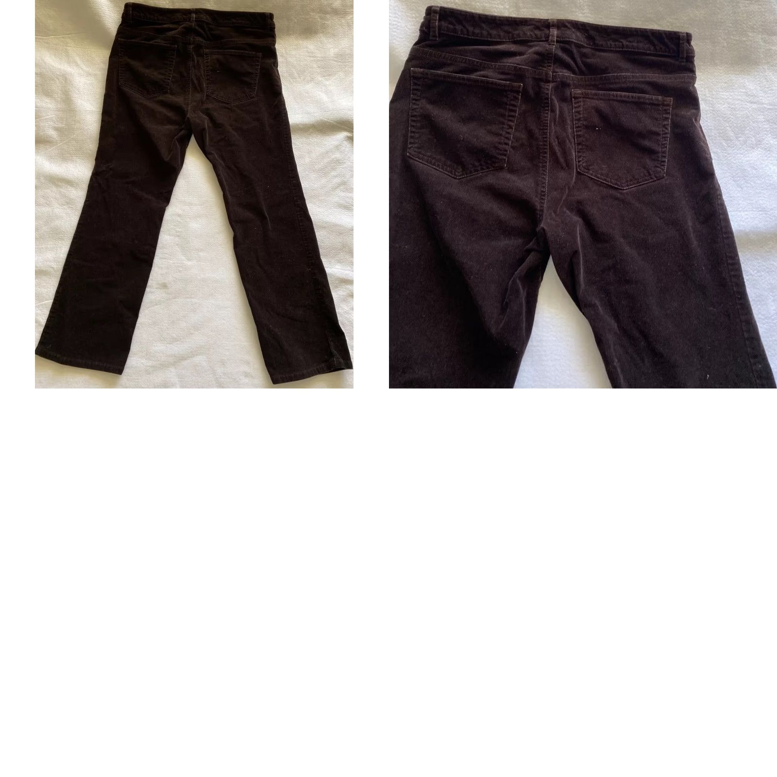 Chaps Chaps Pants Women’s 12P Brown Corduroy Bootcut Petites Cotton Blend Winter Casual Mens? Size 34" / US 12 / IT 48 - 8 Thumbnail
