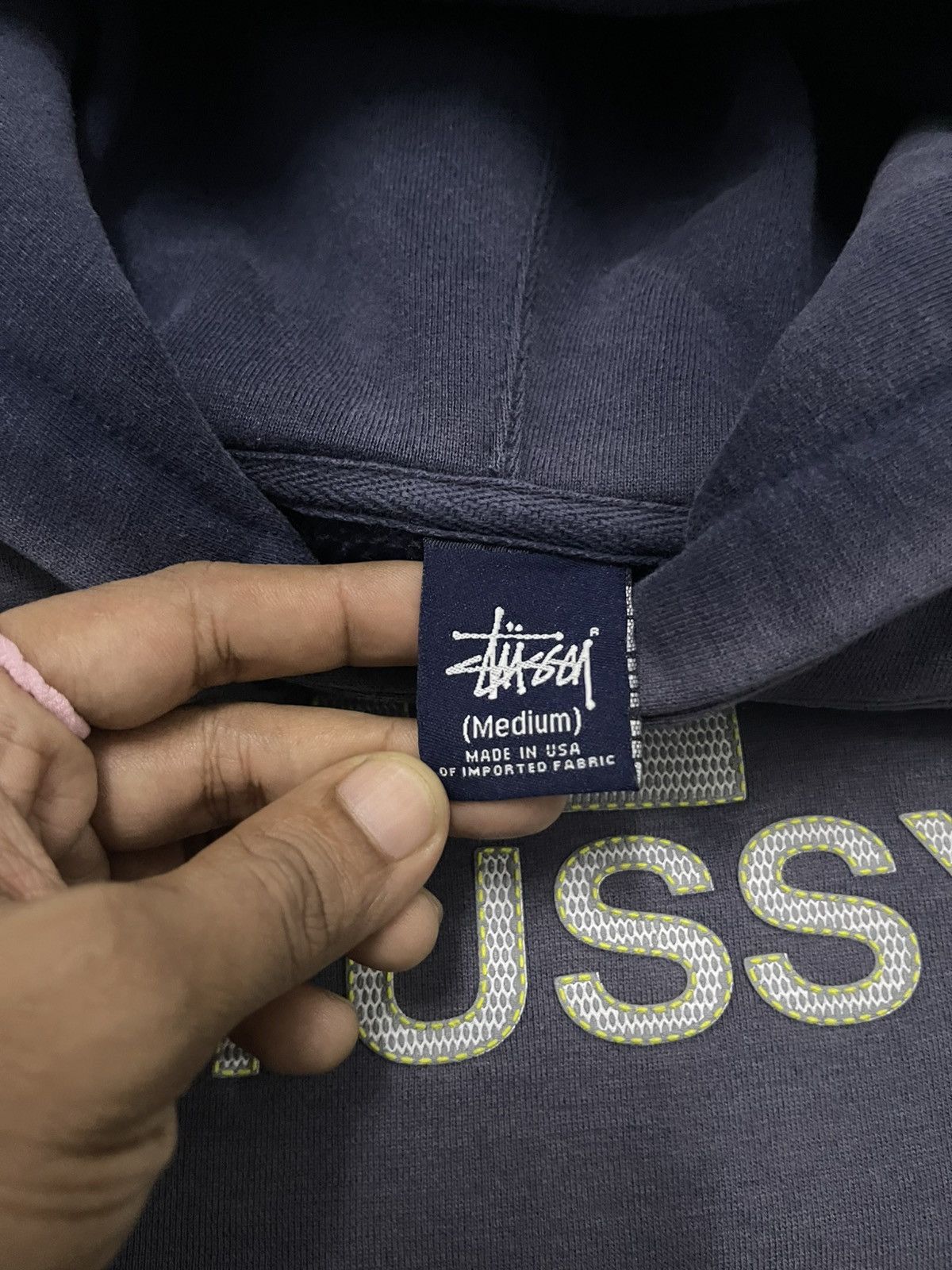 Stussy 90s OLD STUSSY RIPOFF FENDI ZUCCA LOGO PULLOVER SUNFADED Size US M / EU 48-50 / 2 - 9 Thumbnail