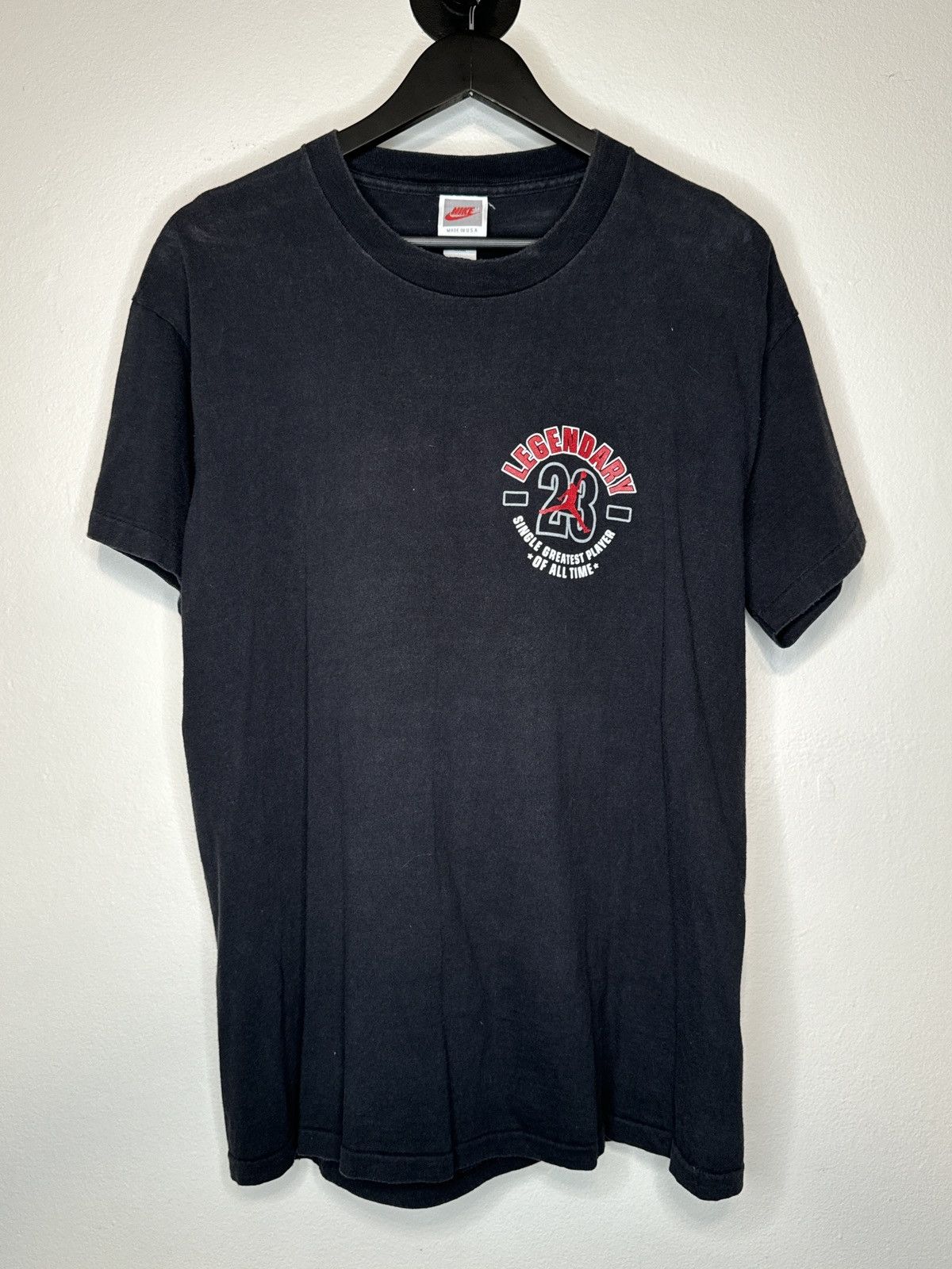Jordan Brand × Nike × Vintage VINTAGE NIKE MICHAEL LEGENDARY AIR JORDAN CHICAGO BULLS NBA Size US L / EU 52-54 / 3 - 2 Thumbnail