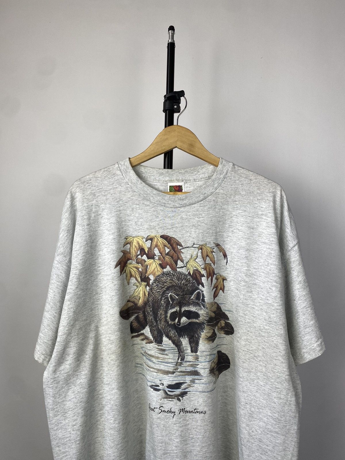 Habitat × Vintage Vintage 90s Vintage Habitat Great Smoky Mountains t shirt Size US XL / EU 56 / 4 - 2 Thumbnail