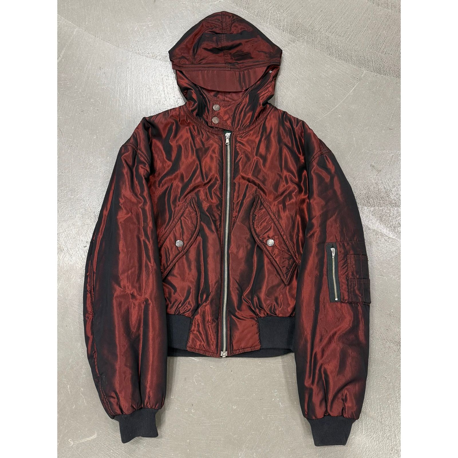 Jean Paul Gaultier 1990s Jean Paul Gaultier iridescent bomber jacket Size L / US 10 / IT 46 - 1 Thumbnail