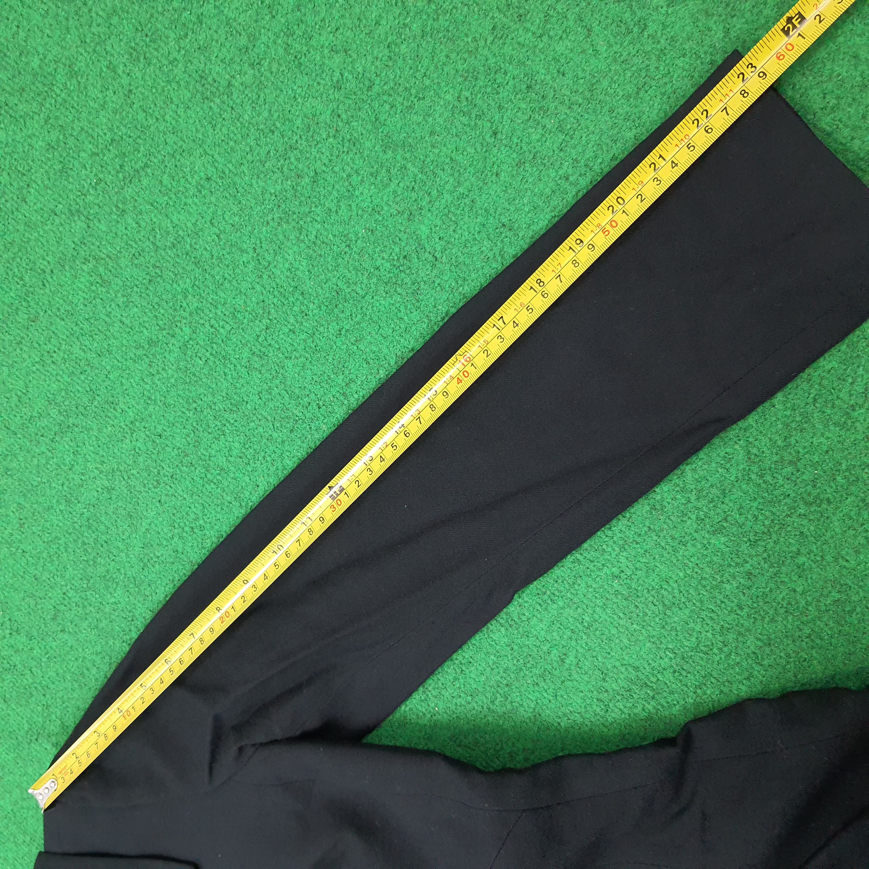 Yohji Yamamoto Vintage Yohji Yamamoto NOIR Black Longline Blazer C268N27 Size XS / US 0-2 / IT 36-38 - 8 Thumbnail