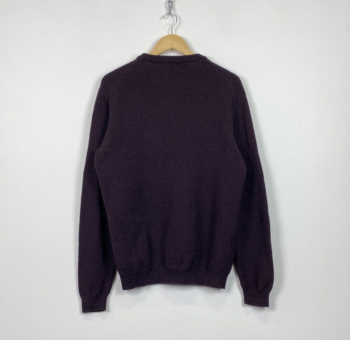 Reiss Reiss Knit Sweater Jumper Pullover Men’s Size L Red Black Size US L / EU 52-54 / 3 - 10 Thumbnail
