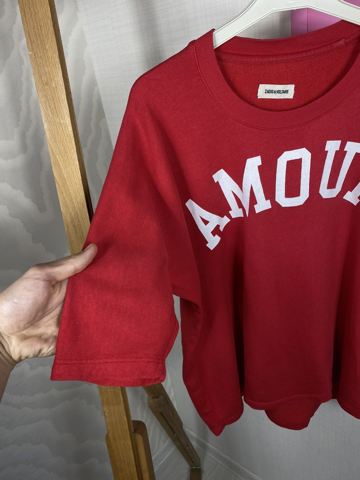 Other Zadig Voltaire Shirt Logo Tee Amour Size XS / US 0-2 / IT 36-38 - 9 Thumbnail