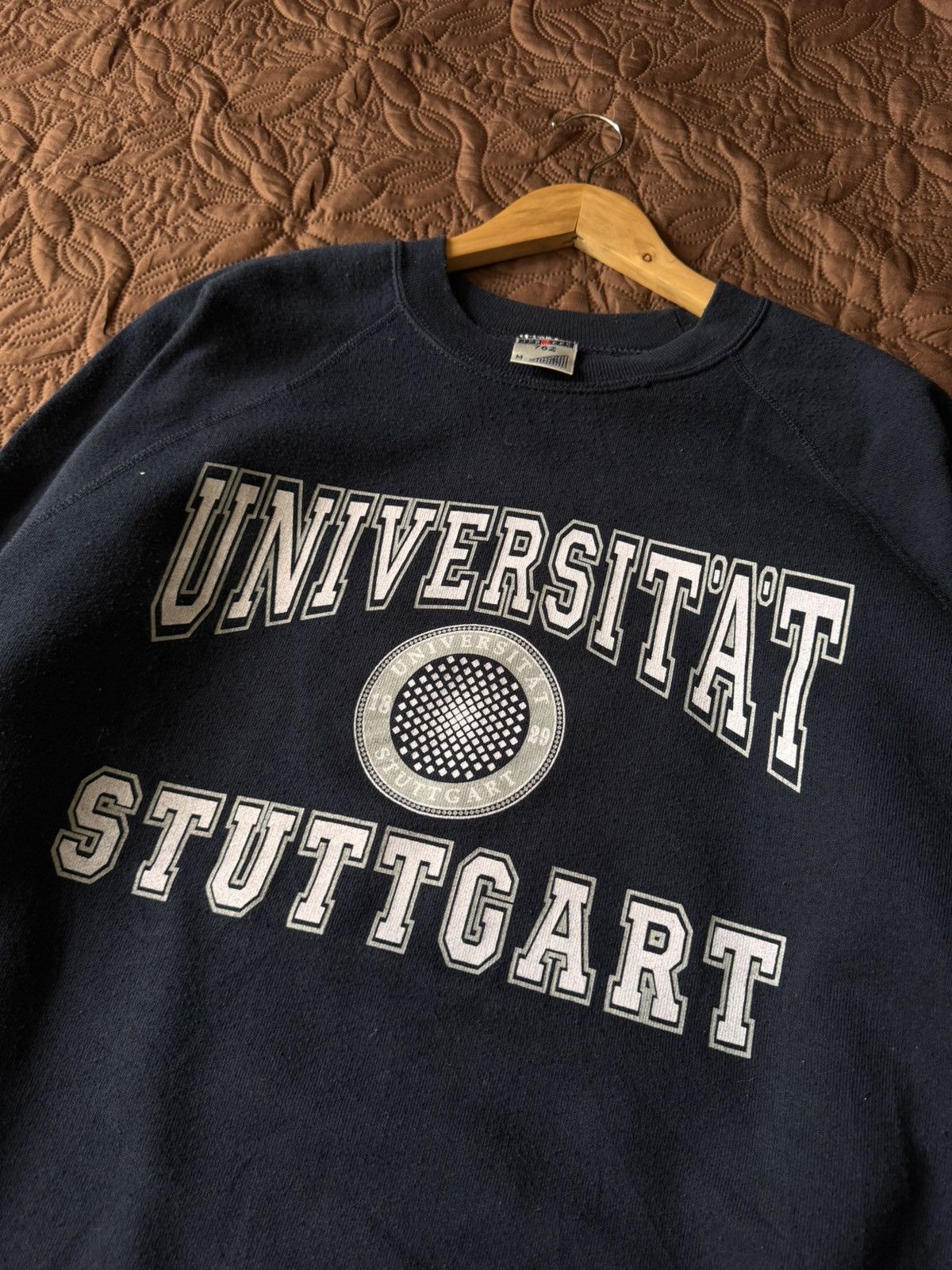 If Six Was Nine VINTAGE UNIVERSITAT STUTTGART CREWNECK SWEATSHIRT Size US M / EU 48-50 / 2 - 2 Thumbnail