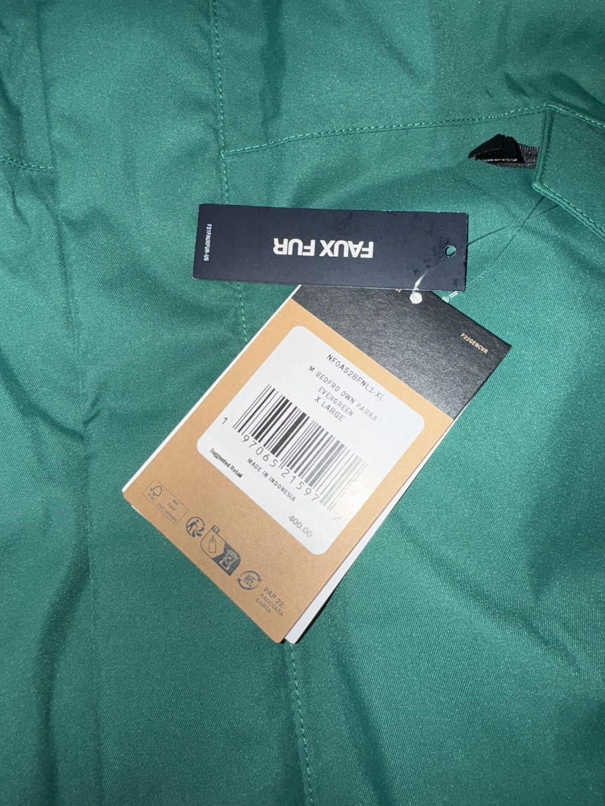 The North Face The North Face Bedford Evergreen Down Parka Insulated Jacket Size US XL / EU 56 / 4 - 6 Thumbnail