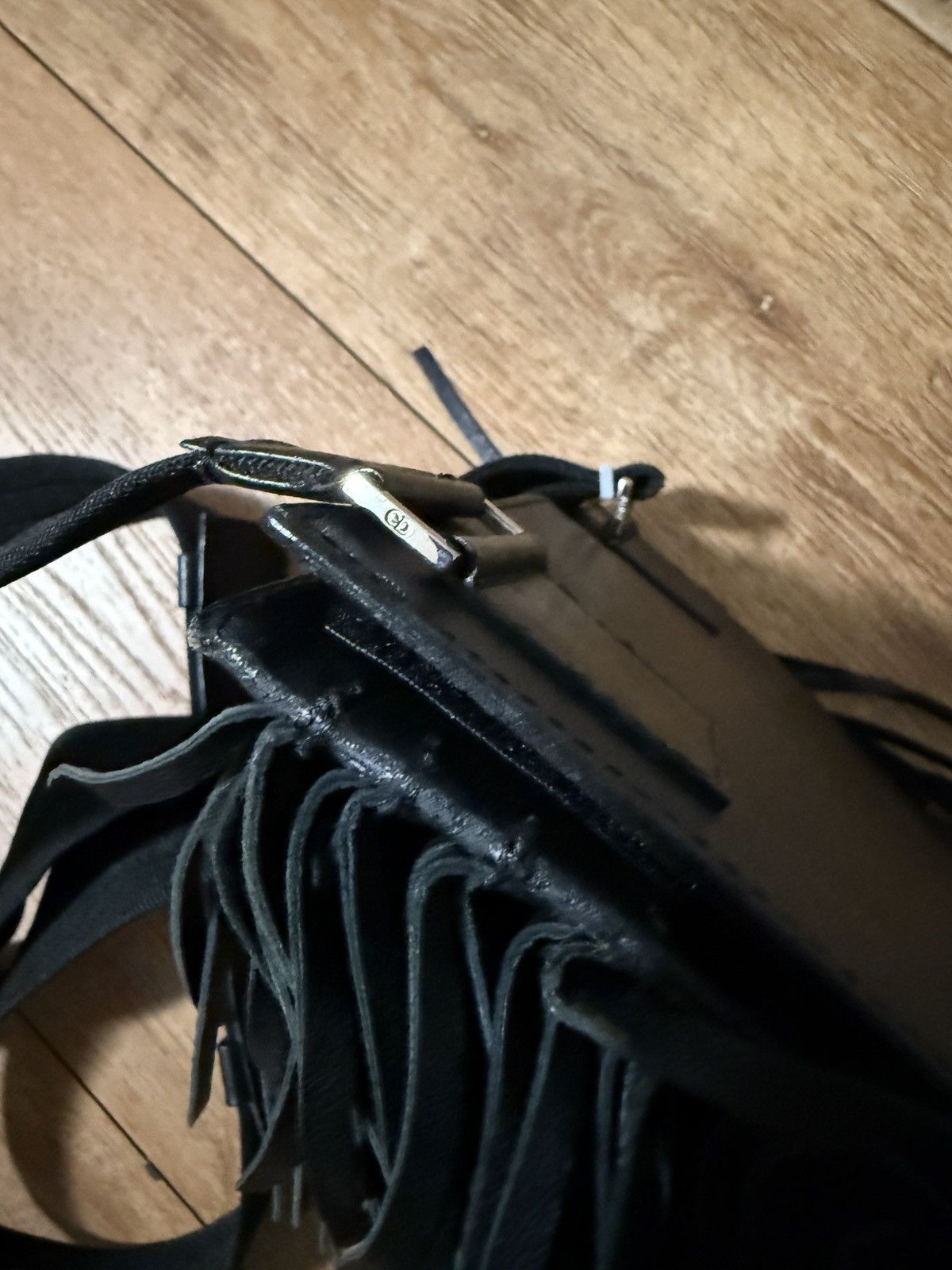 Dior AW02 Reflexion Leather Fringe Crossbody Bag, 2002 Runway Size ONE SIZE - 19 Thumbnail