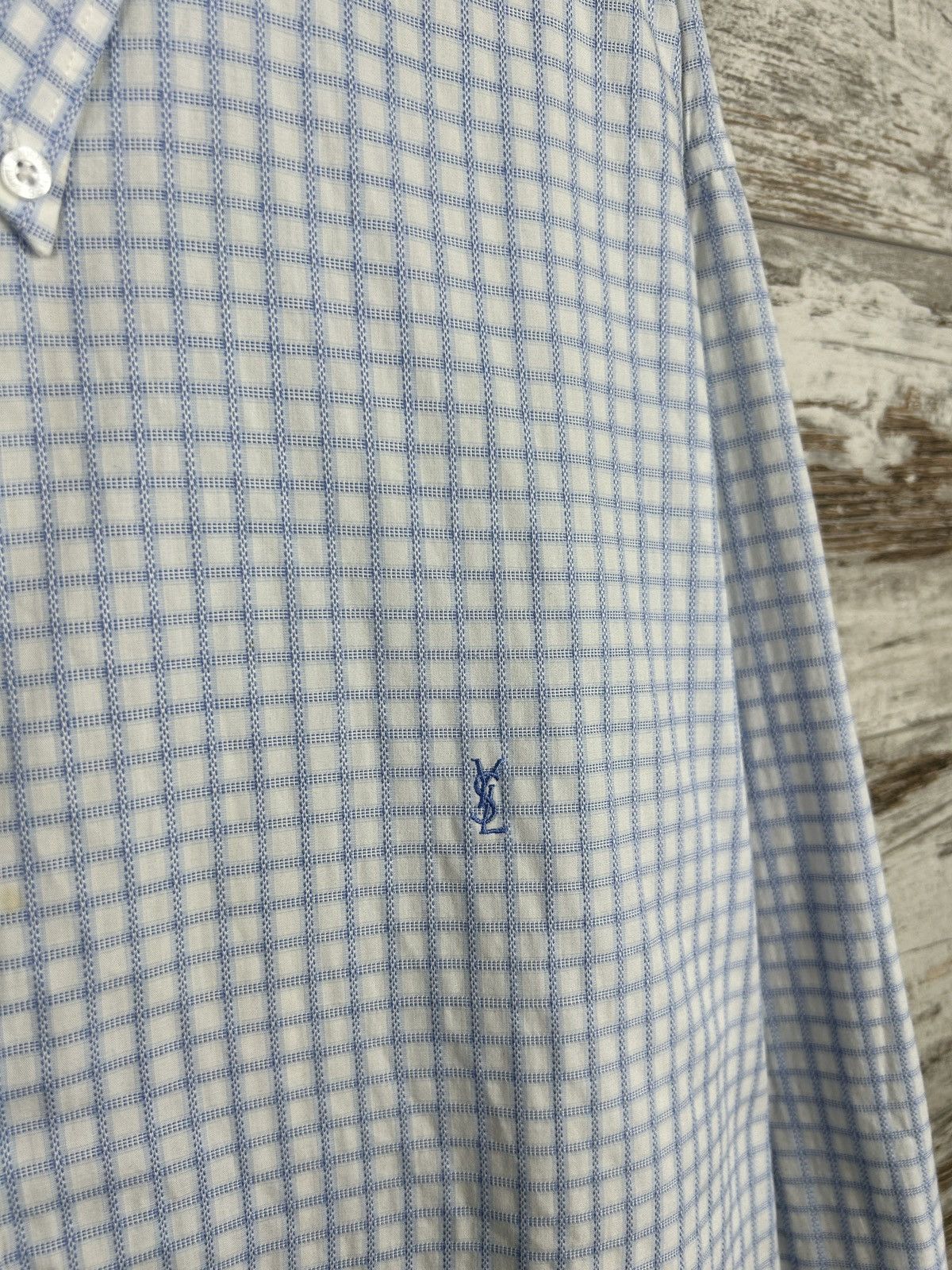 Vintage Mens Vintage Yves Saint Laurent Shirts button up luxury ysl Size US XXL / EU 58 / 5 - 7 Thumbnail