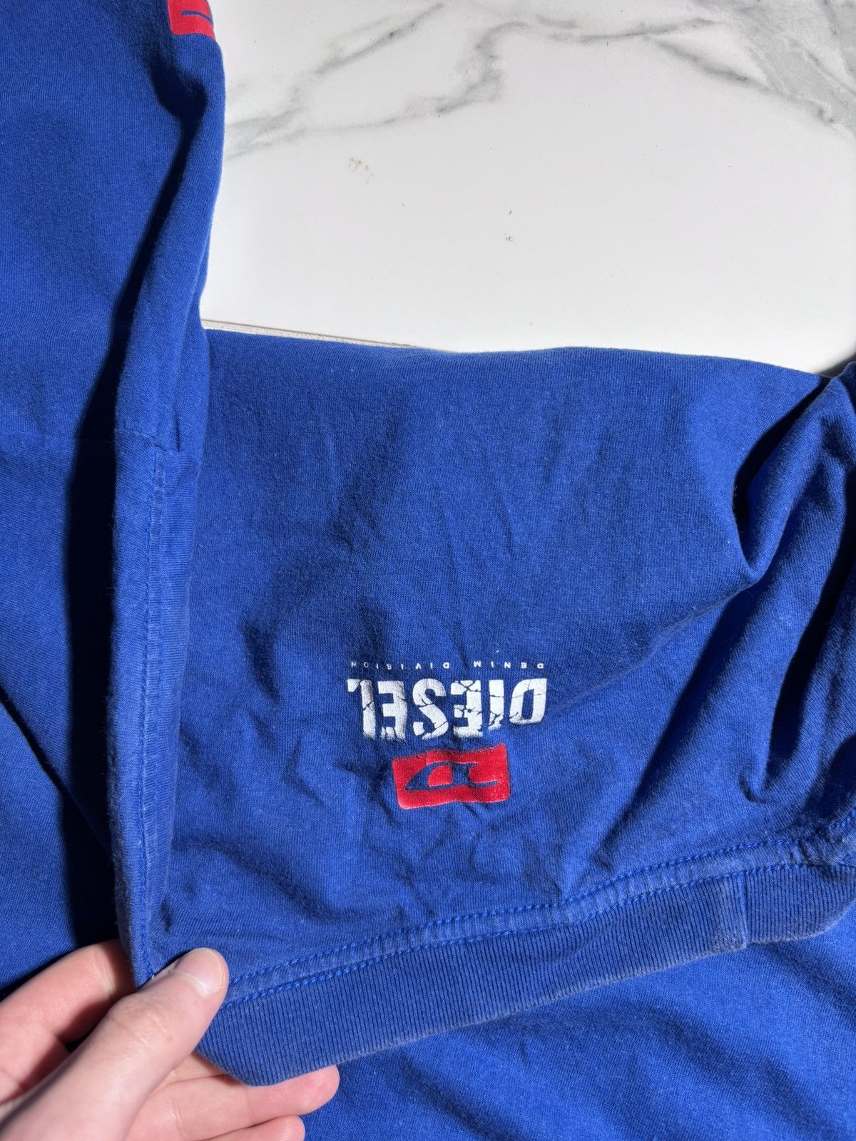Diesel Y2K Diesel Vintage Tshirt Baggy Boxy Fit Big Logo Y2K Size US XL / EU 56 / 4 - 8 Thumbnail
