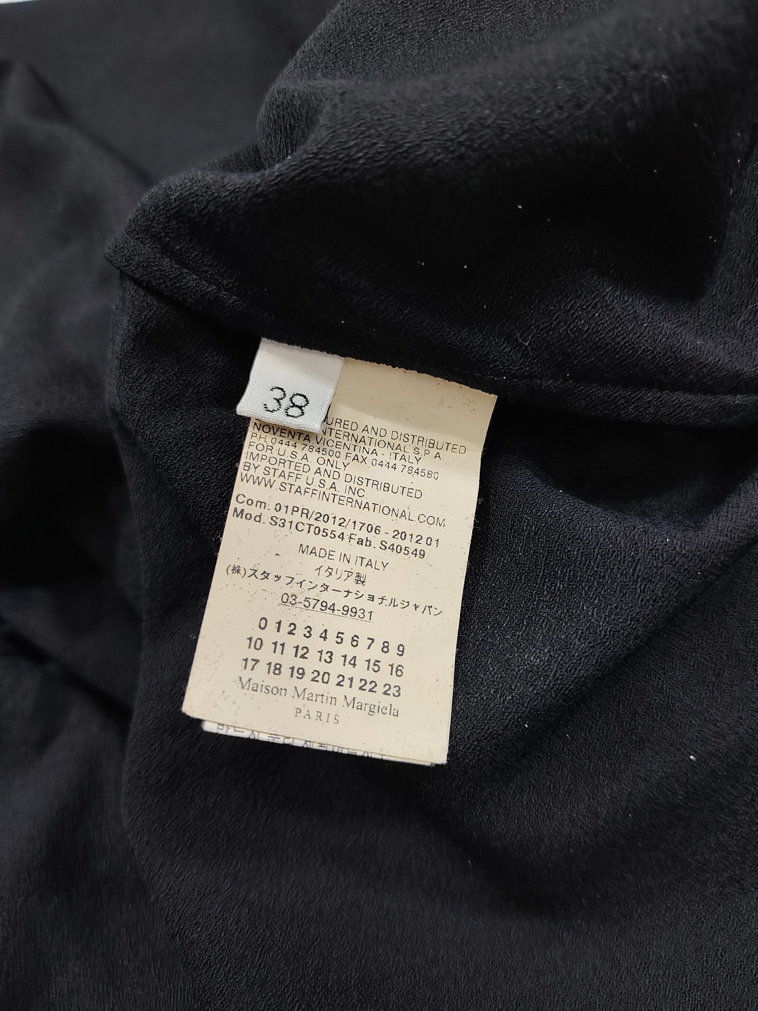 Maison Margiela 2010s Maison Margiela- Line 1 Architectural Inverted V Cut Size M / US 6-8 / IT 42-44 - 9 Thumbnail