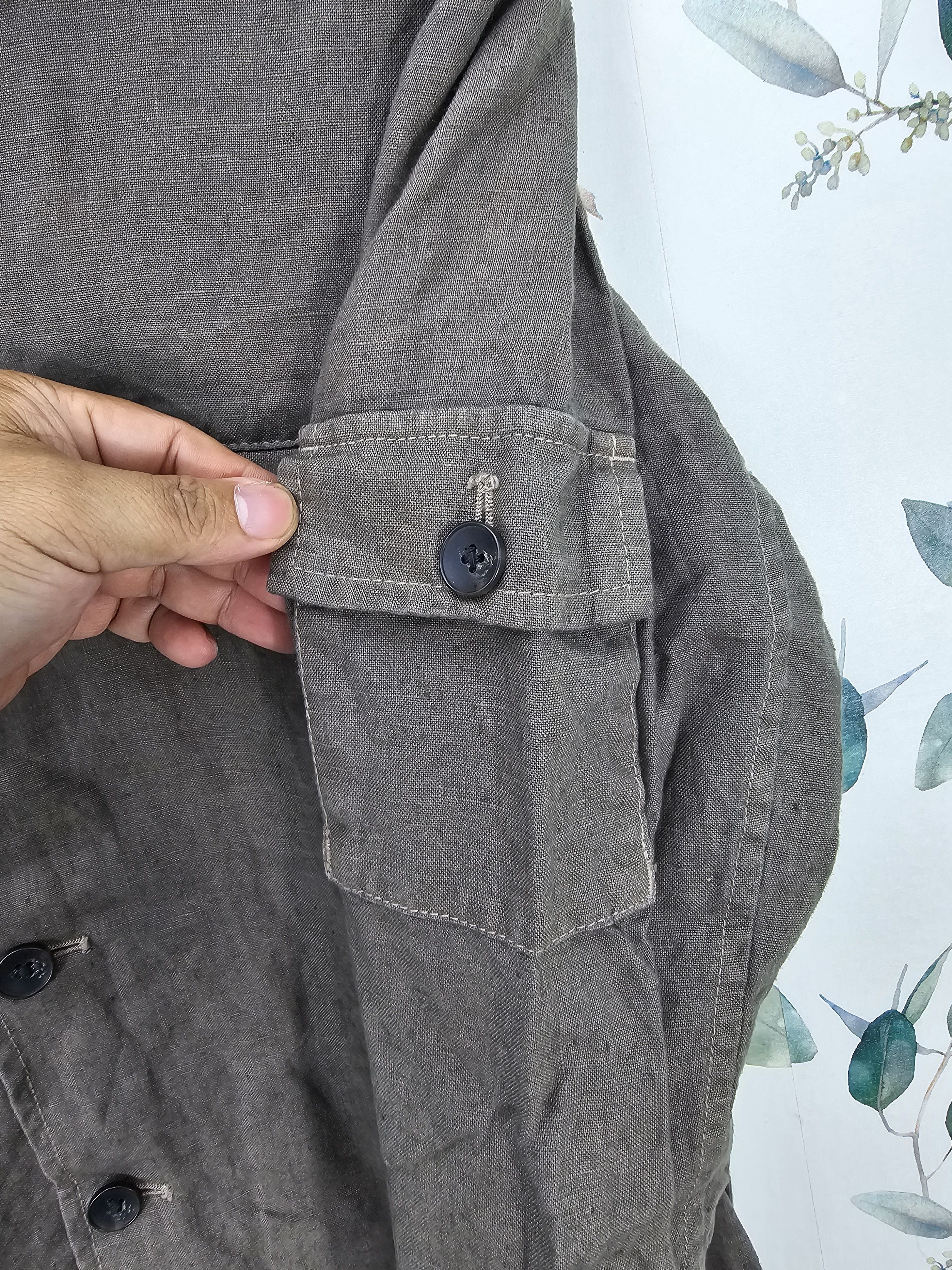 Journal Standard Vintage JOURNAL STANDARD Button Ups Linen Jacket J0138 Size US M / EU 48-50 / 2 - 5 Thumbnail