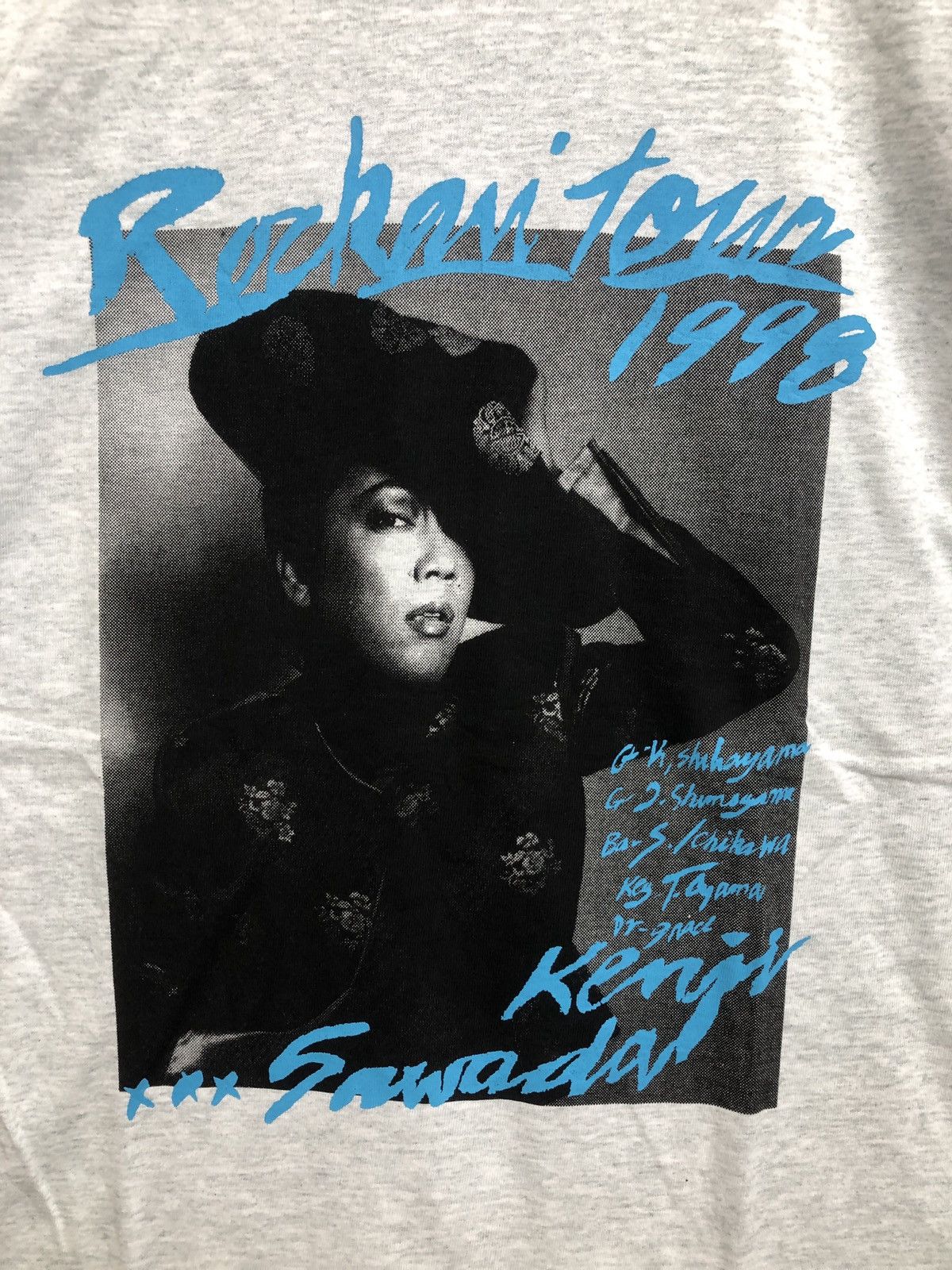 Vintage Vintage Kenji Sawada Rockan Tour 1998 T-Shirt Size US M / EU 48-50 / 2 - 2 Thumbnail