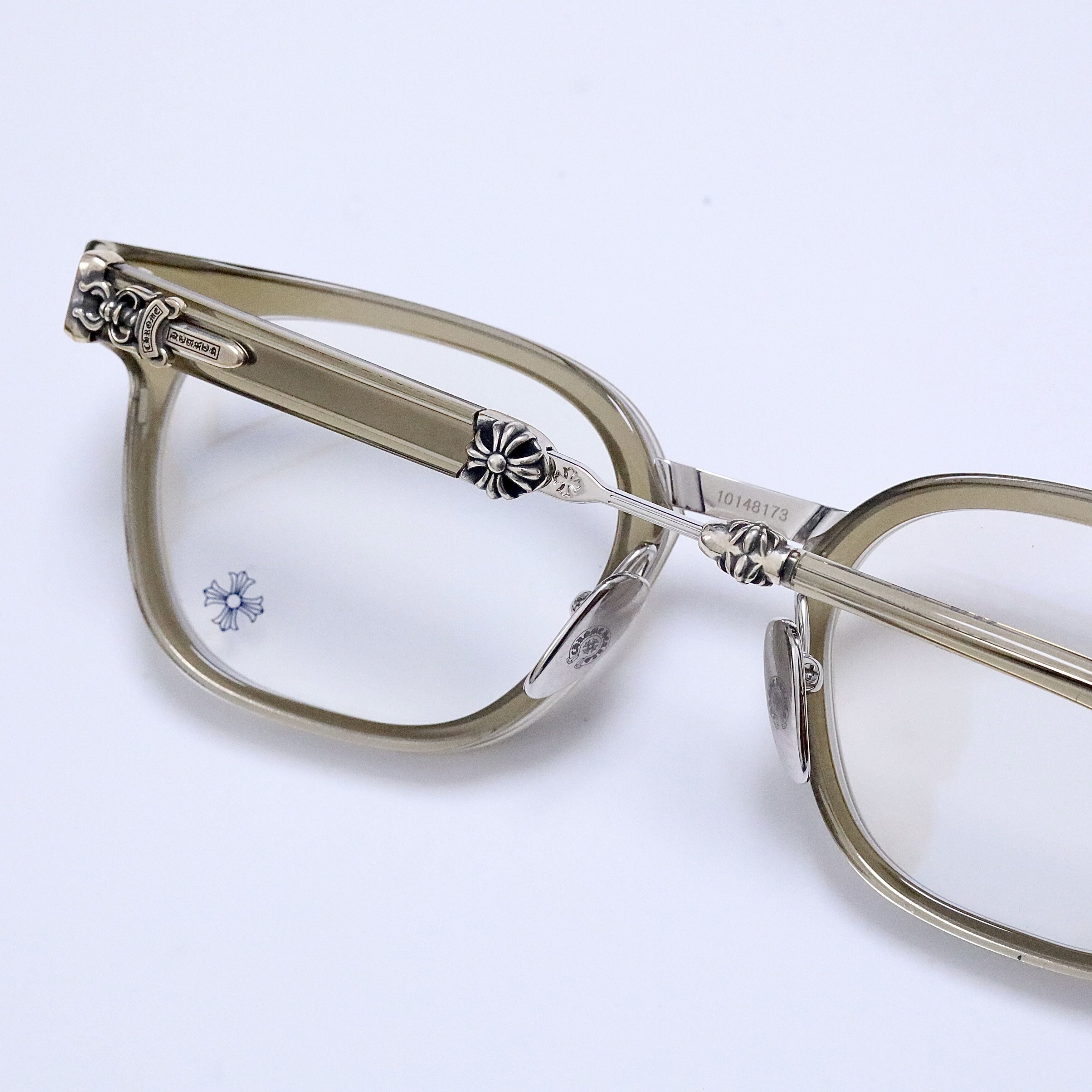 Chrome Hearts CHROME HEARTS DUCK BUTTER ARMY/SHINY SILVER Size ONE SIZE - 4 Thumbnail
