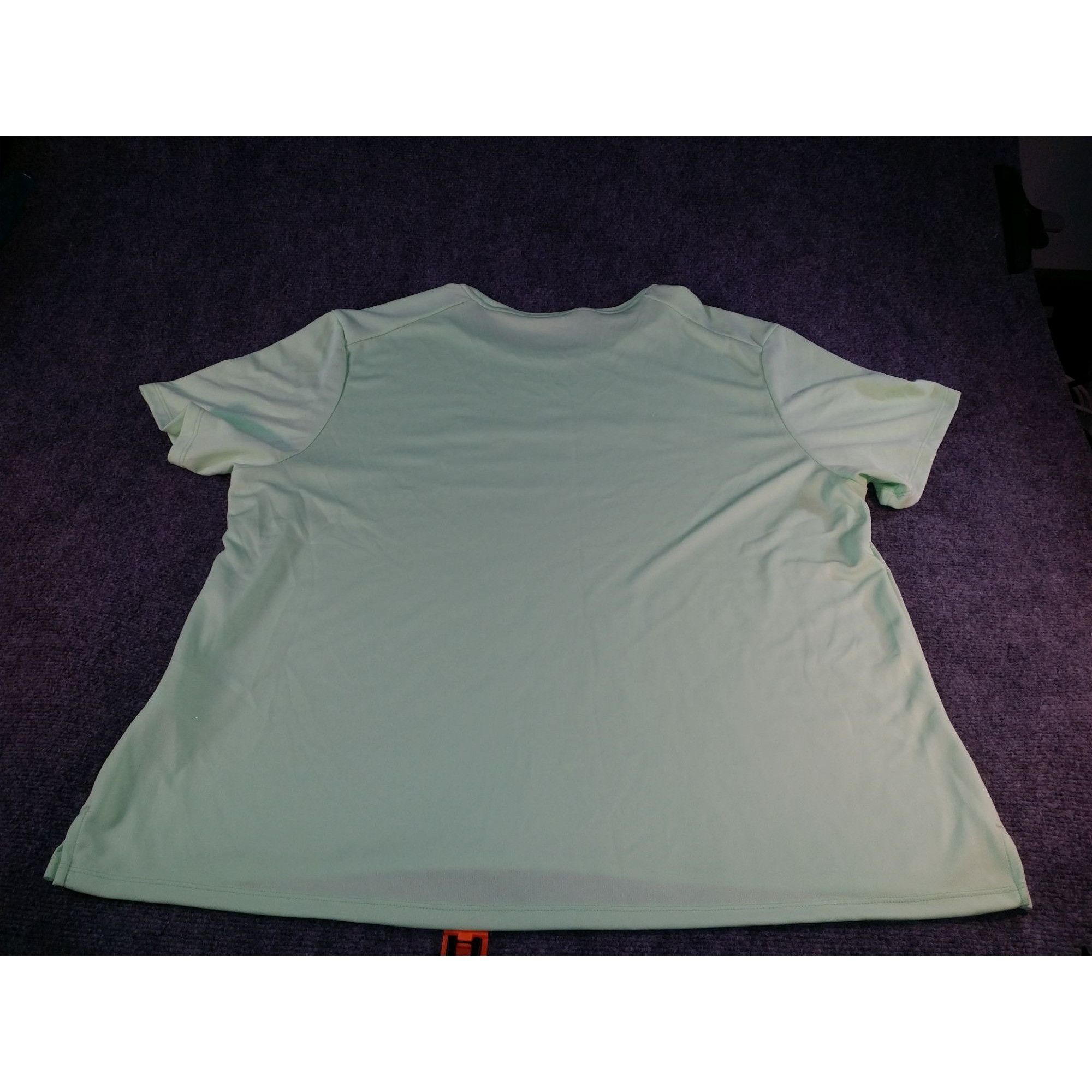 Nike Nike Tshirt Men Sz XL Lime Green Dri Fit Running From Respon Size US XL / EU 56 / 4 - 7 Thumbnail