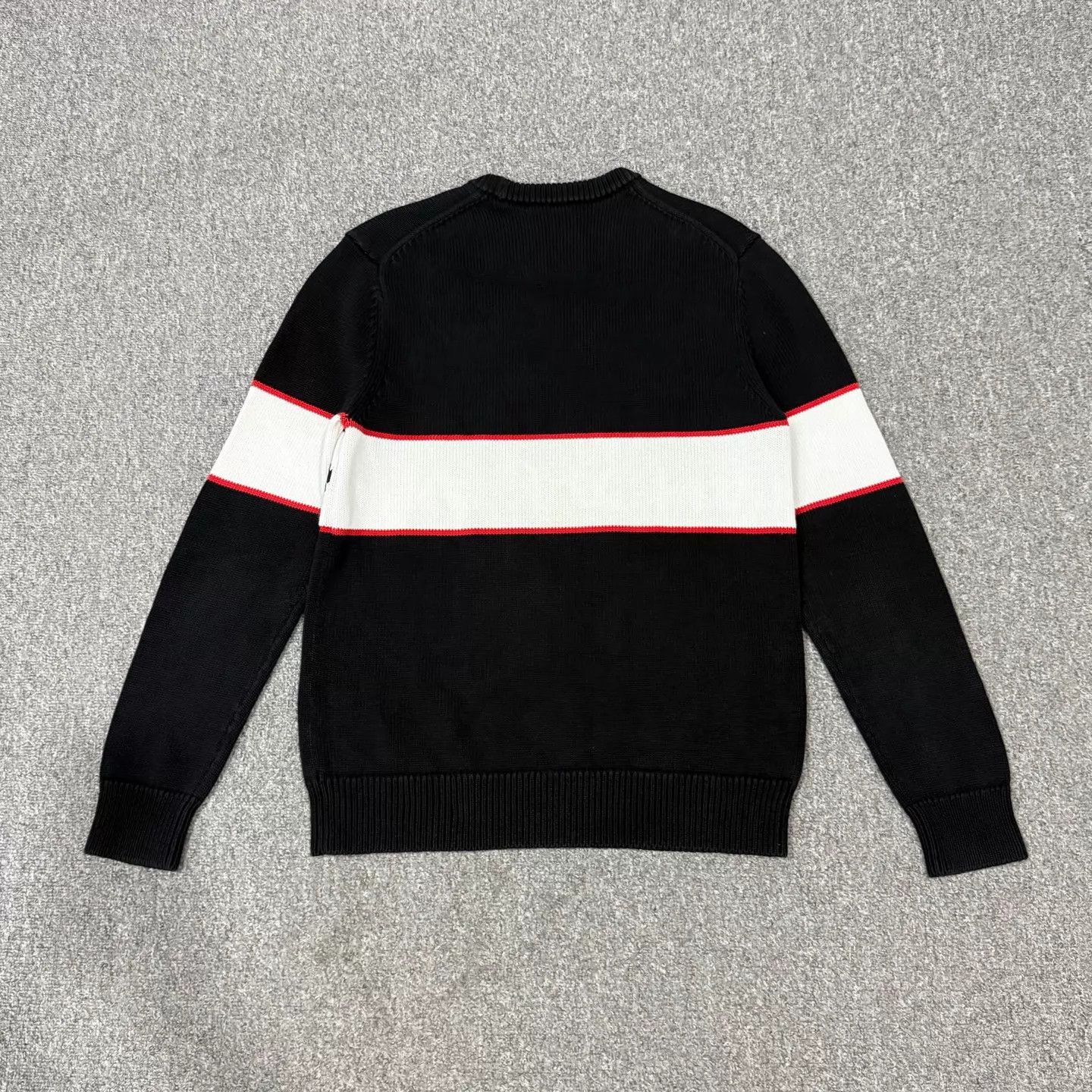 Givenchy Givenchy Black Letter Logo Intarsia Knit Sweater M 95 New Size M / US 6-8 / IT 42-44 - 2 Thumbnail