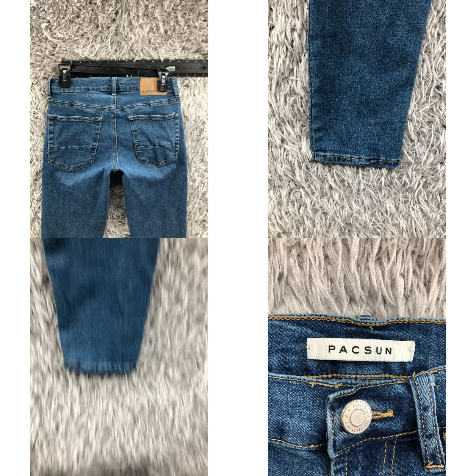 Pacsun PacSun Stacked Skinny Jeans Size 26 Womens Medium Wash Blue PacSun Jeans Regular Women 26 Blue Skinny Classic Modern 90s? Size 26" / US 2 / IT 38 - 8 Thumbnail