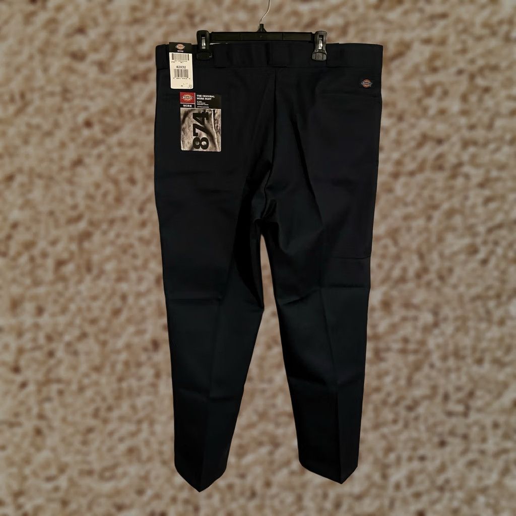 Dickies Dickies 874 The Original Work Pants Navy Blue 874NV Men's 42x32 New! Size US 42 / EU 58 - 1 Thumbnail