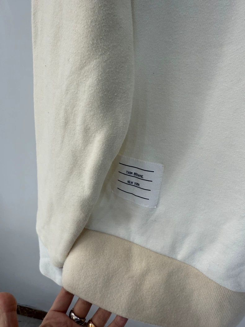 Thom Browne Thom Browne Yellow polychrome hoodie Size US XXS / EU 40 - 4 Thumbnail