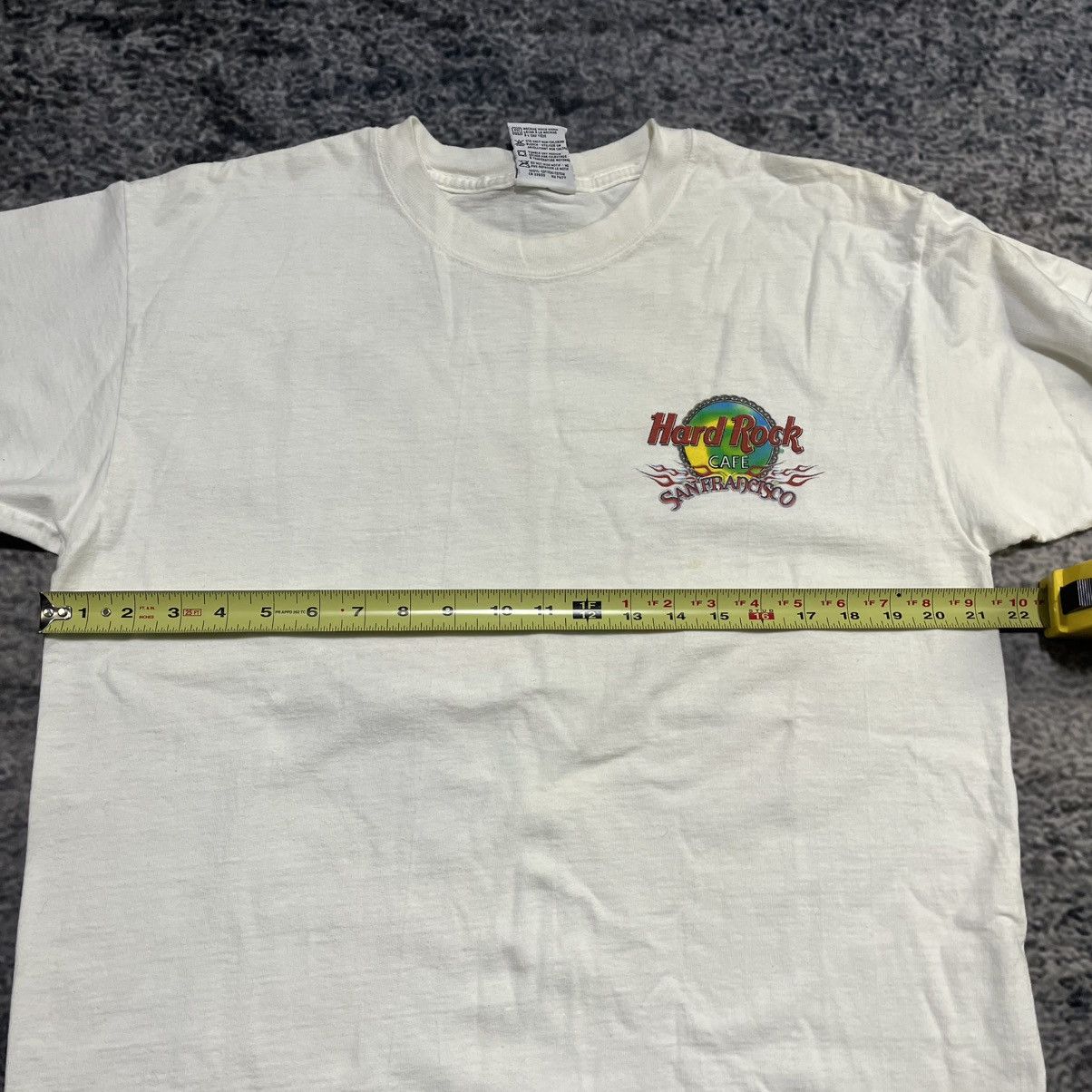 Hard Rock Cafe Vintage 90s Hard Rock Cafe San Francisco T Shirt White Large Size US L / EU 52-54 / 3 - 9 Thumbnail