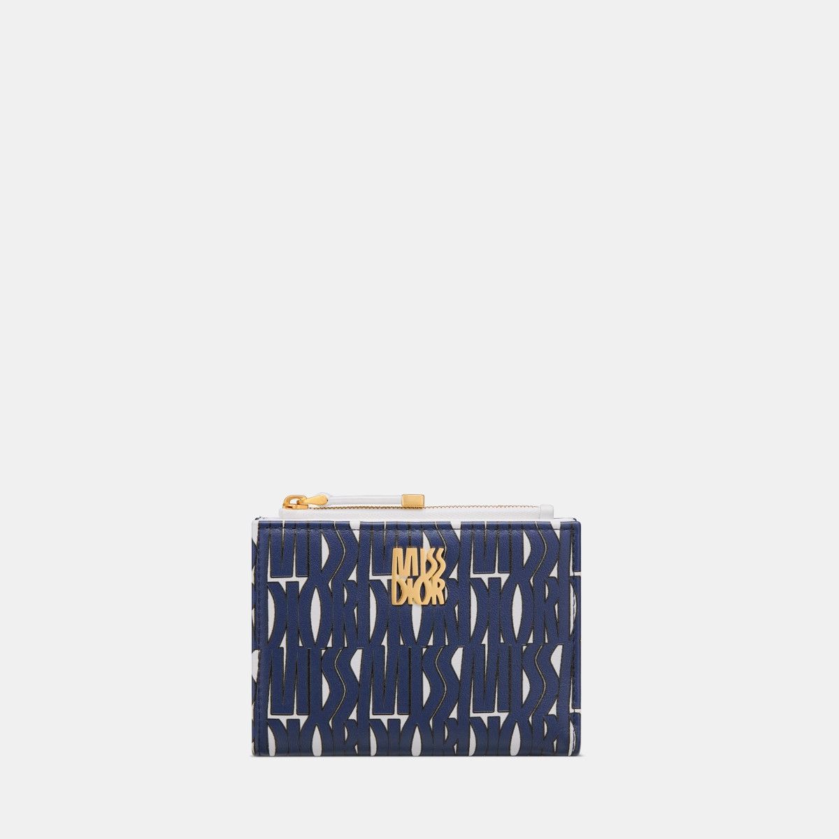 Dior o1bcso1str0226 Size:OS/ Dahlia Wallet in White/Blue Size ONE SIZE - 1 Thumbnail