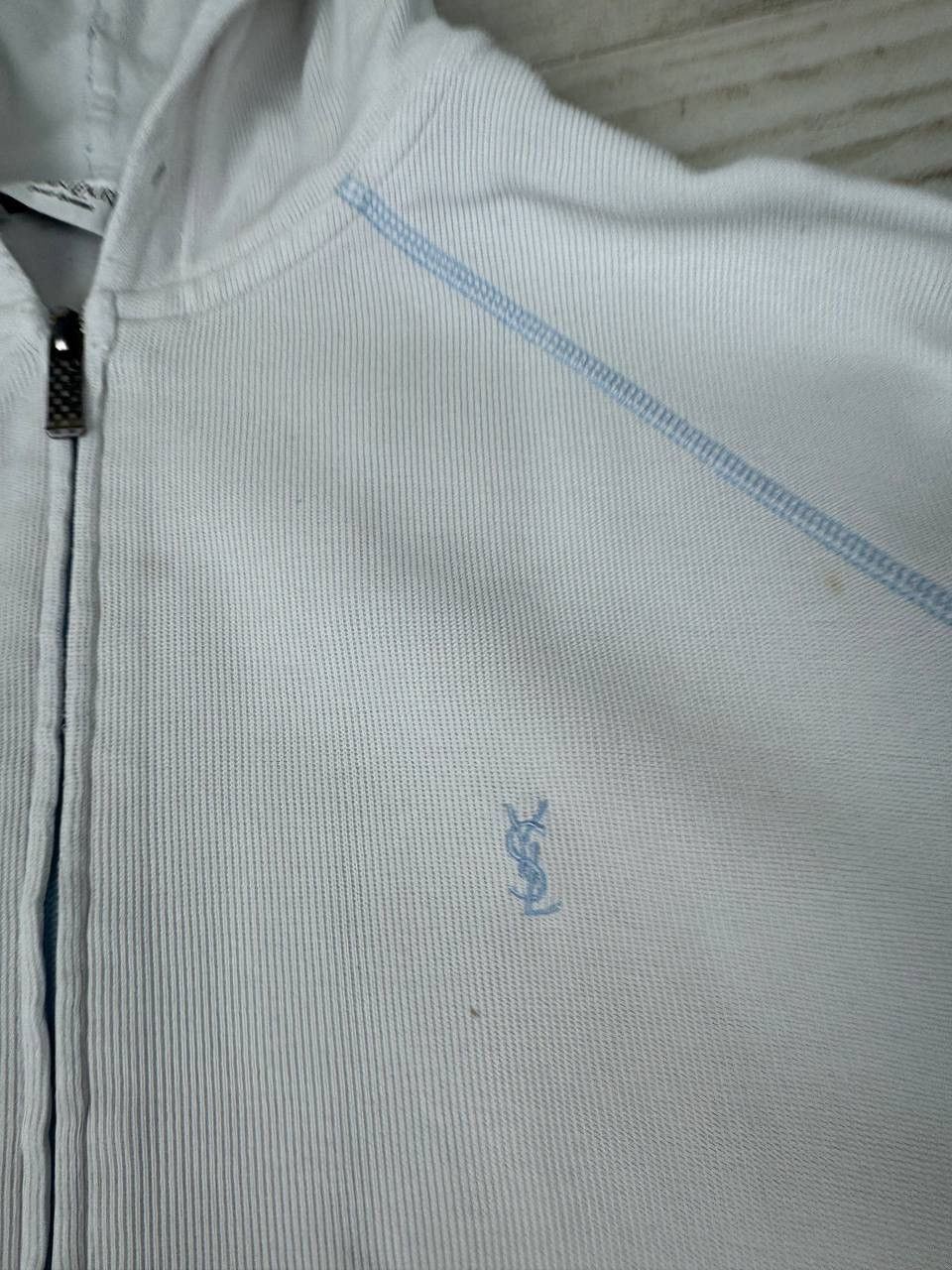 Yves Saint Laurent Vintage Yves Saint Laurent YSL Zip Up Hoodie Size US S / EU 44-46 / 1 - 6 Thumbnail