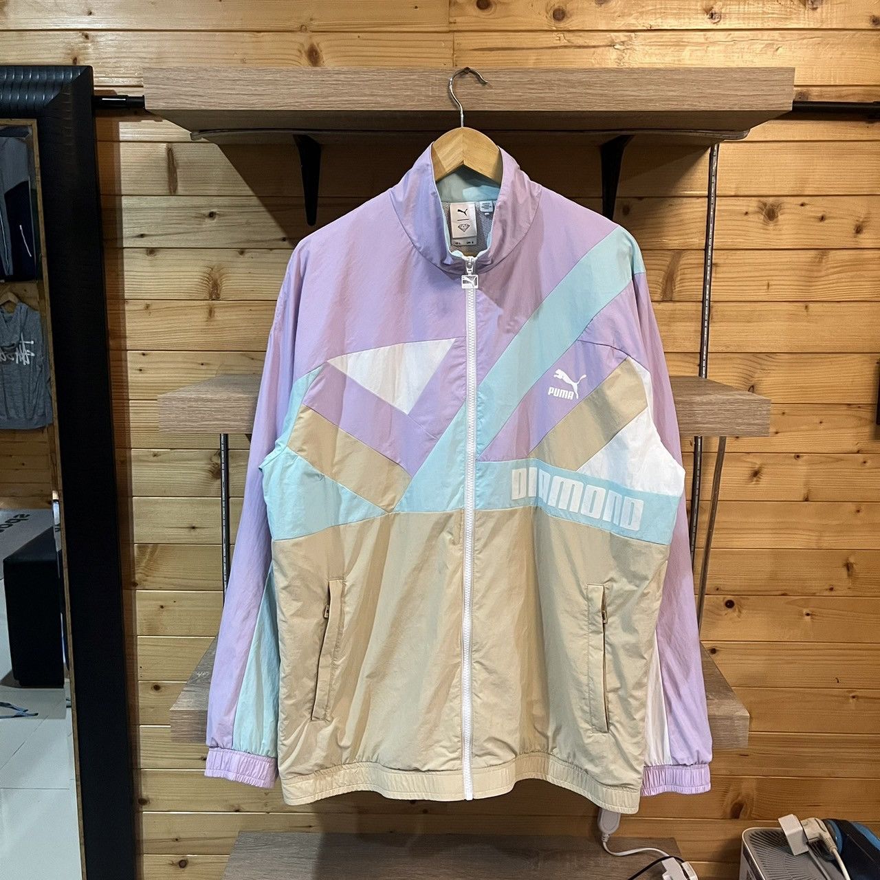 Diamond Supply Co. × Puma Diamond Supply Co × Puma Windbreaker Jacket Size US L / EU 52-54 / 3 - 7 Thumbnail