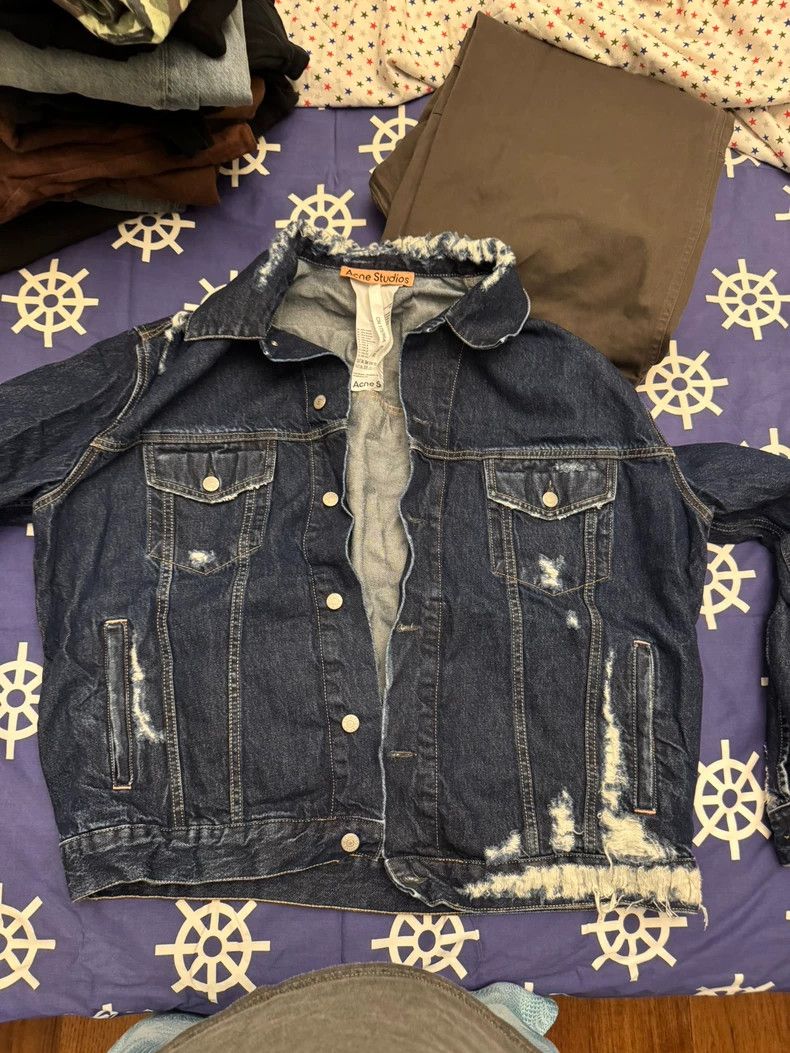 Acne Studios Acne Studios Aging spoils the denim jacket Size US M / EU 48-50 / 2 - 1 Thumbnail