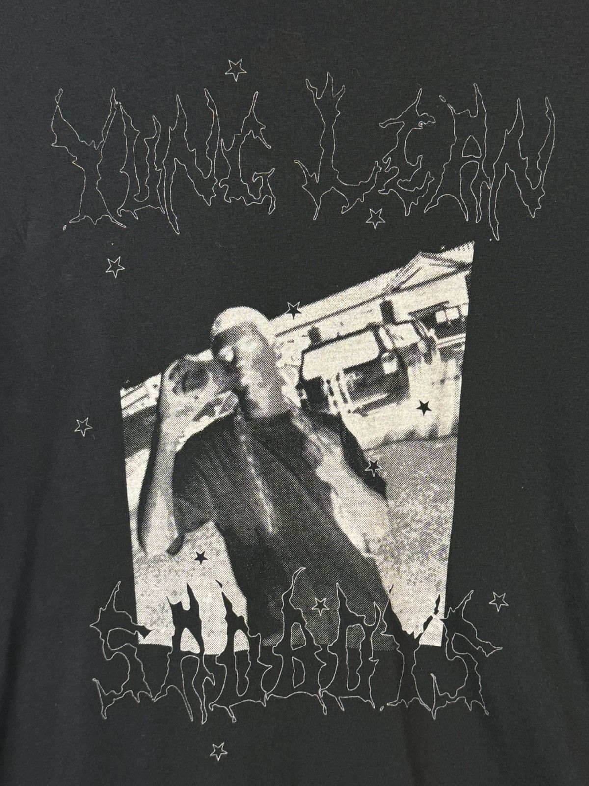 Yung Lean Yung Lean Warlord 2016 Sadboys Negative Logo Band T-Shirt Size US M / EU 48-50 / 2 - 2 Thumbnail