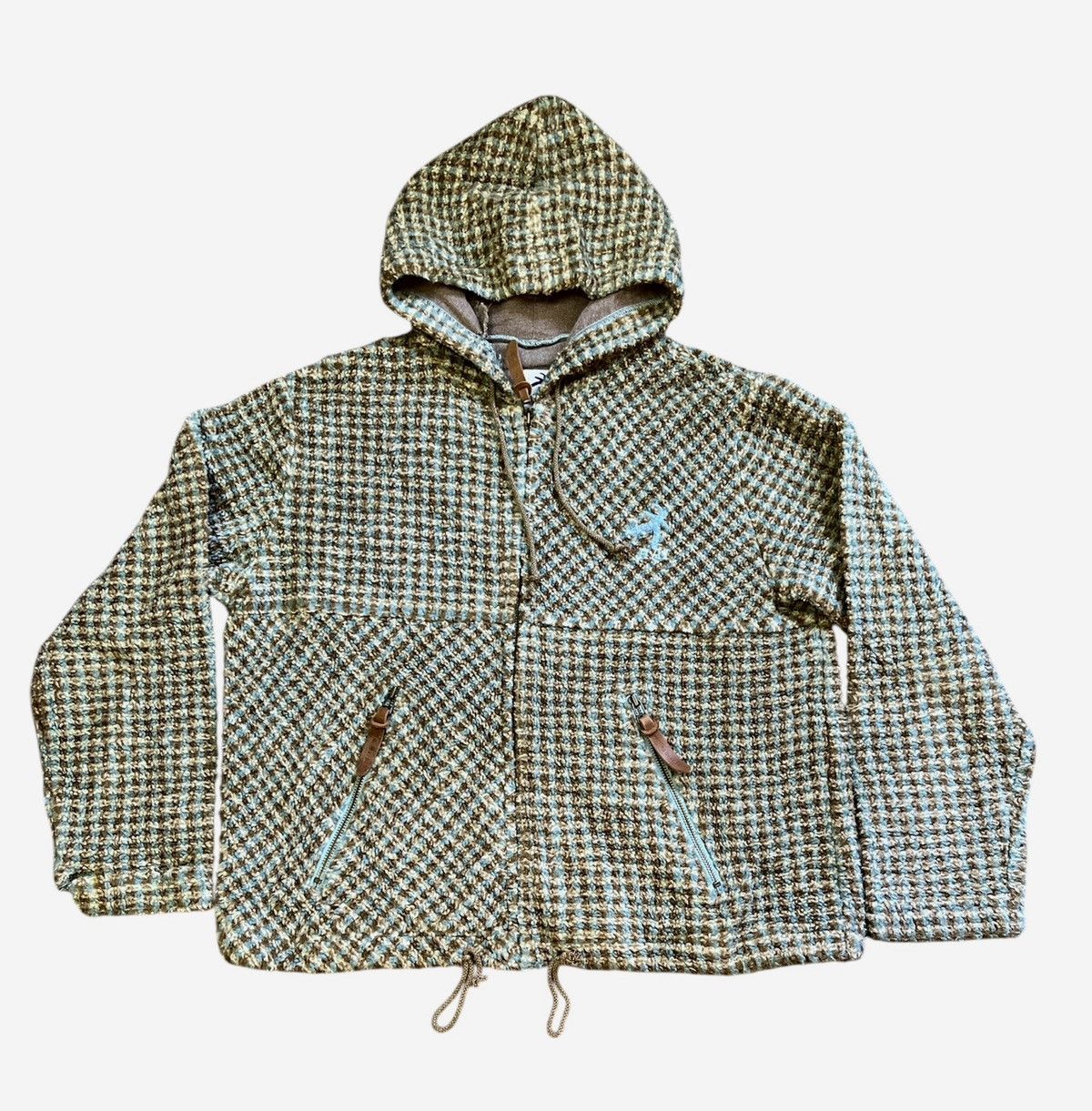 Issey Miyake Hai Sporting Gear Wool Zipper Hoodie Size US M / EU 48-50 / 2 - 1 Thumbnail