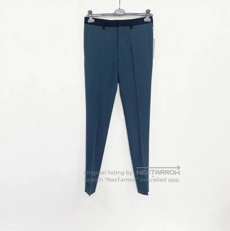 Dior Dior Men's Wool Casual Pants in Lagoon Blue . Size US 32 / EU 48 - 1 Thumbnail