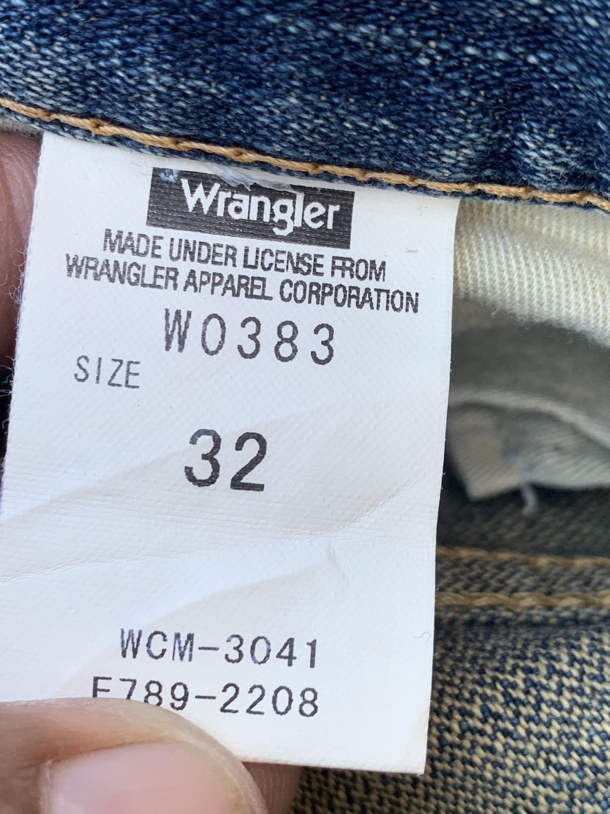 Wrangler Vintage Wrangler straight cut. (26) Size US 31 - 3 Thumbnail