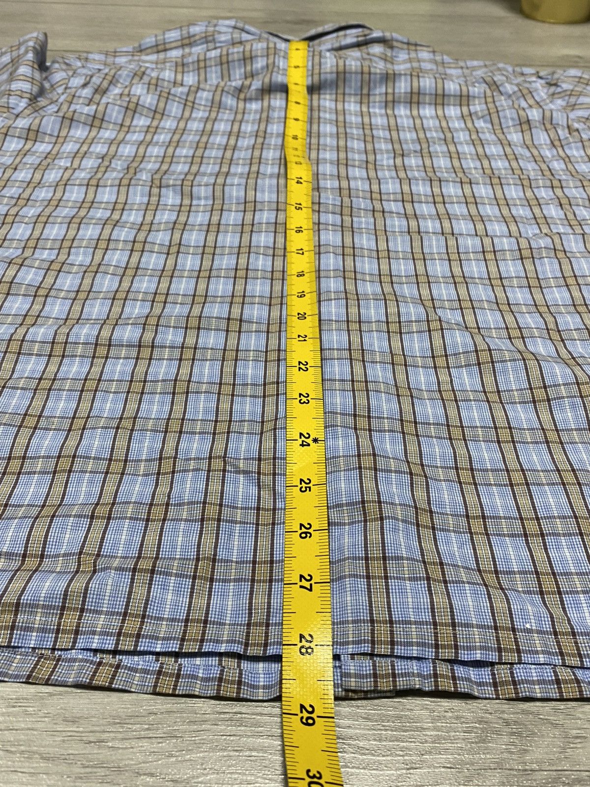 Yves Saint Laurent YSL check shirt buttons Yves Saint Laurent L shirt pocket Size US L / EU 52-54 / 3 - 9 Thumbnail