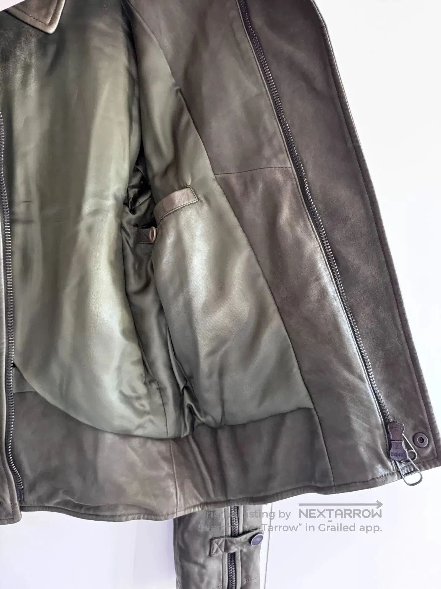John Galliano John Galliano Dragon Embroidery Leather Jacket. Size US S / EU 44-46 / 1 - 8 Thumbnail