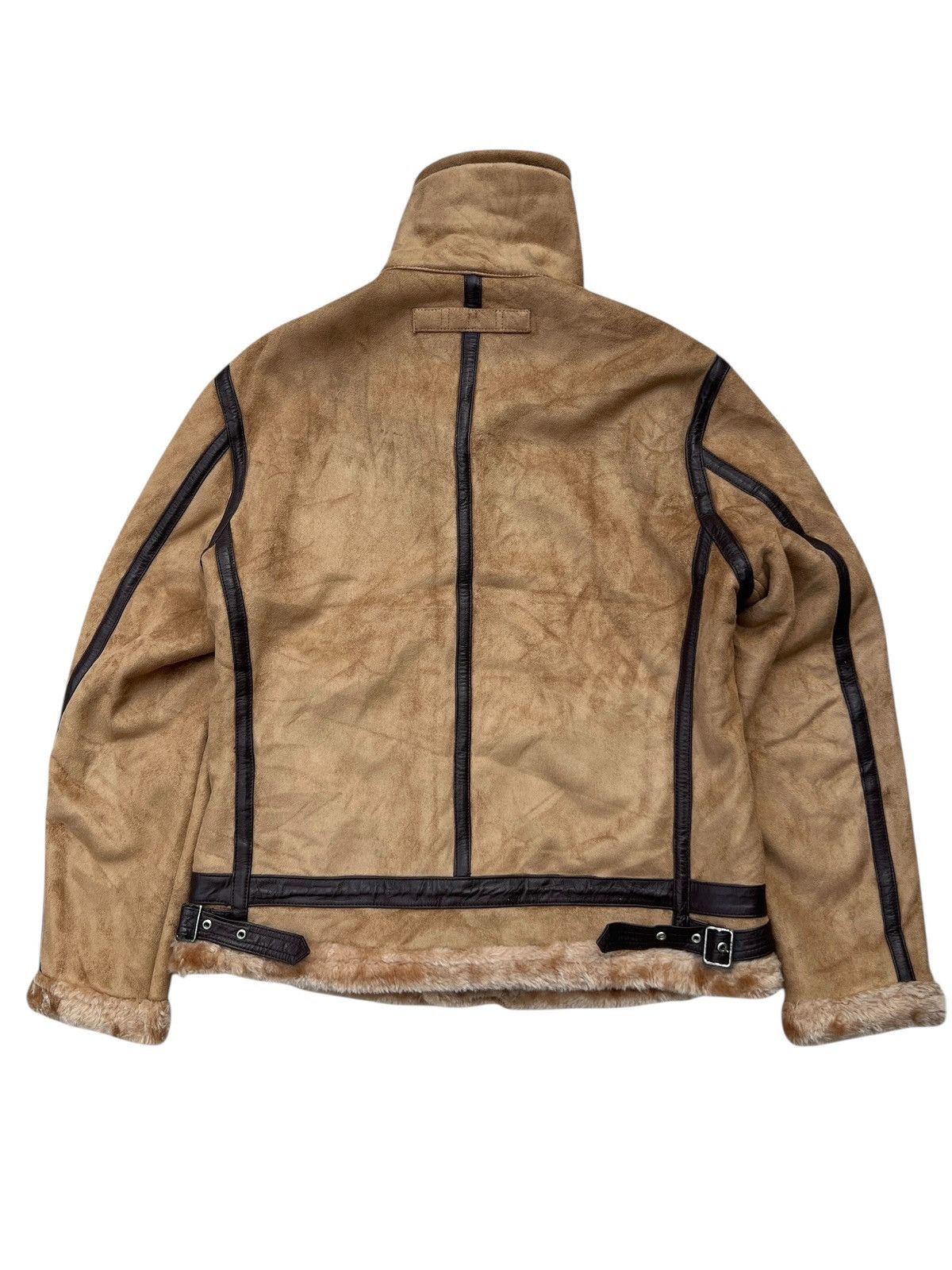 ジャケット・アウター gimmick sheep leather jacket archive gimmick sheep leather jacket archive gimmick blouson jacket black